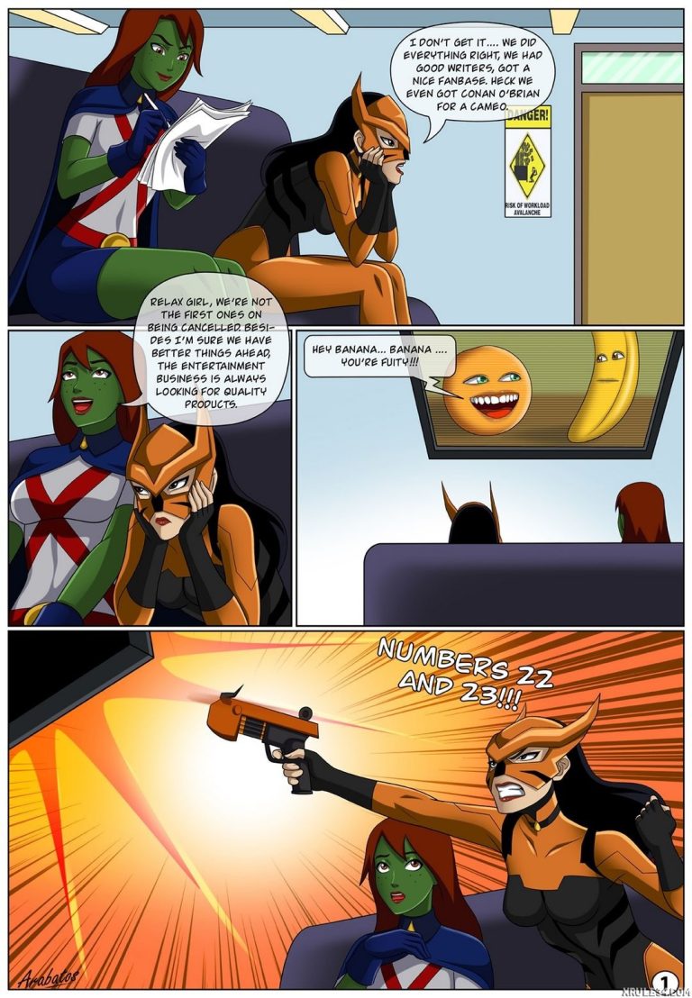 Miss Martian Porn Comics Goldencomics