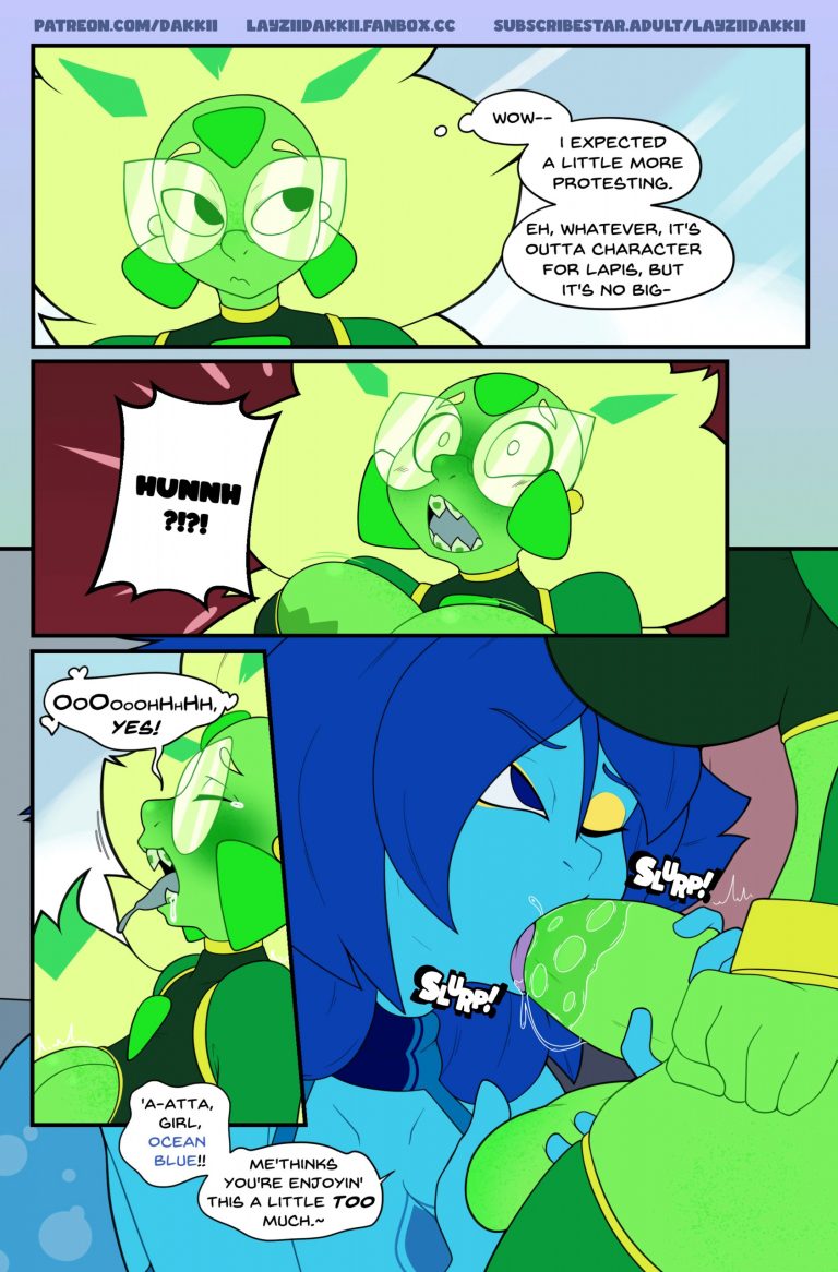 Peridot And Lapis Lazuli Cut Your Loses Porn Comic Rule Comic