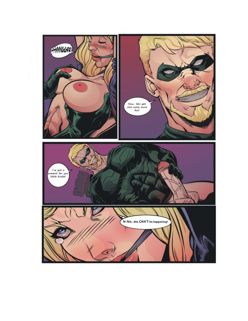 Black Canary Ravished Prey Porn Comic Rule Comic Cartoon Porn