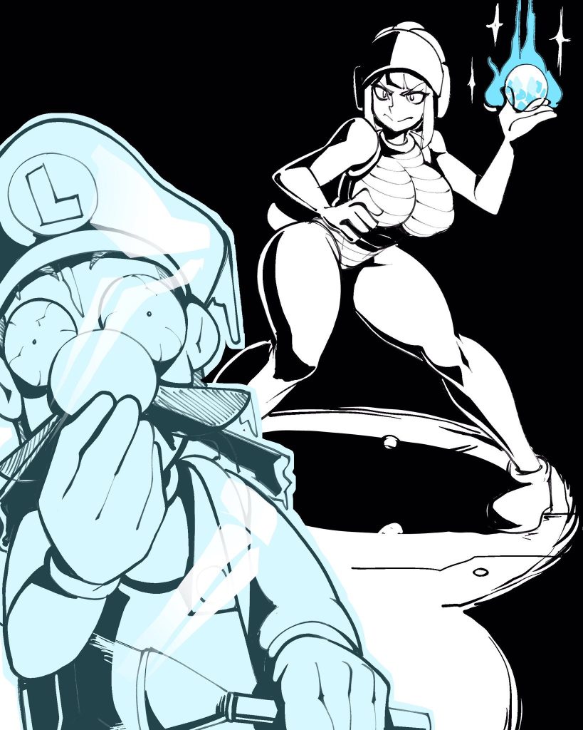 Inktober Luigi S Mansion Porn Comic Rule Comic Cartoon Porn