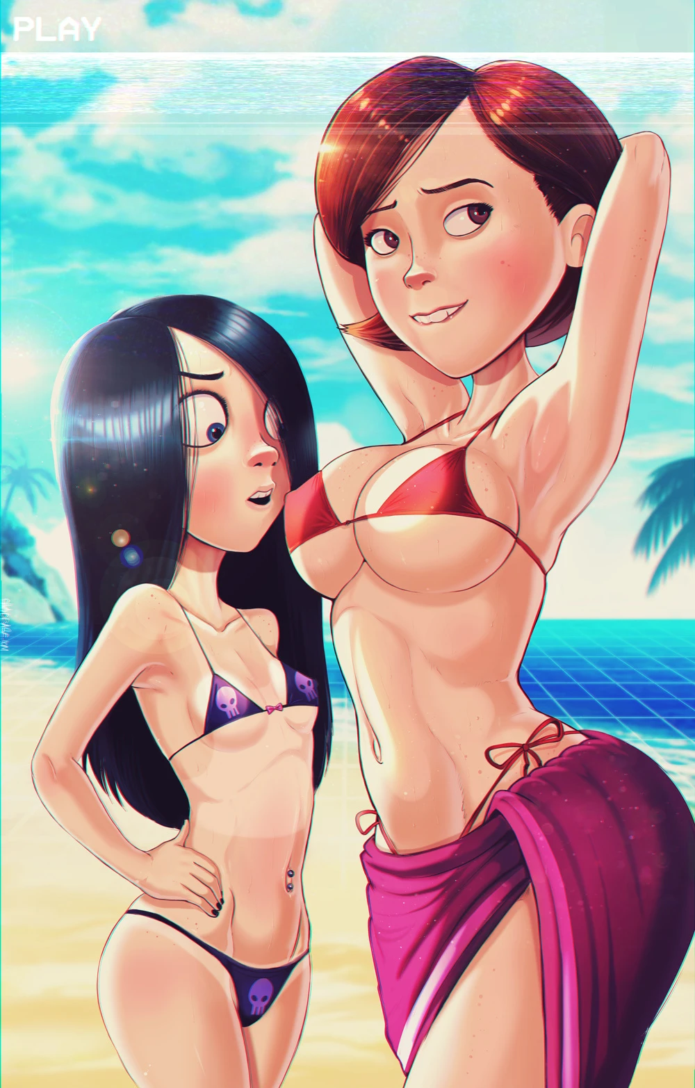 Parr family series porn comic picture 45