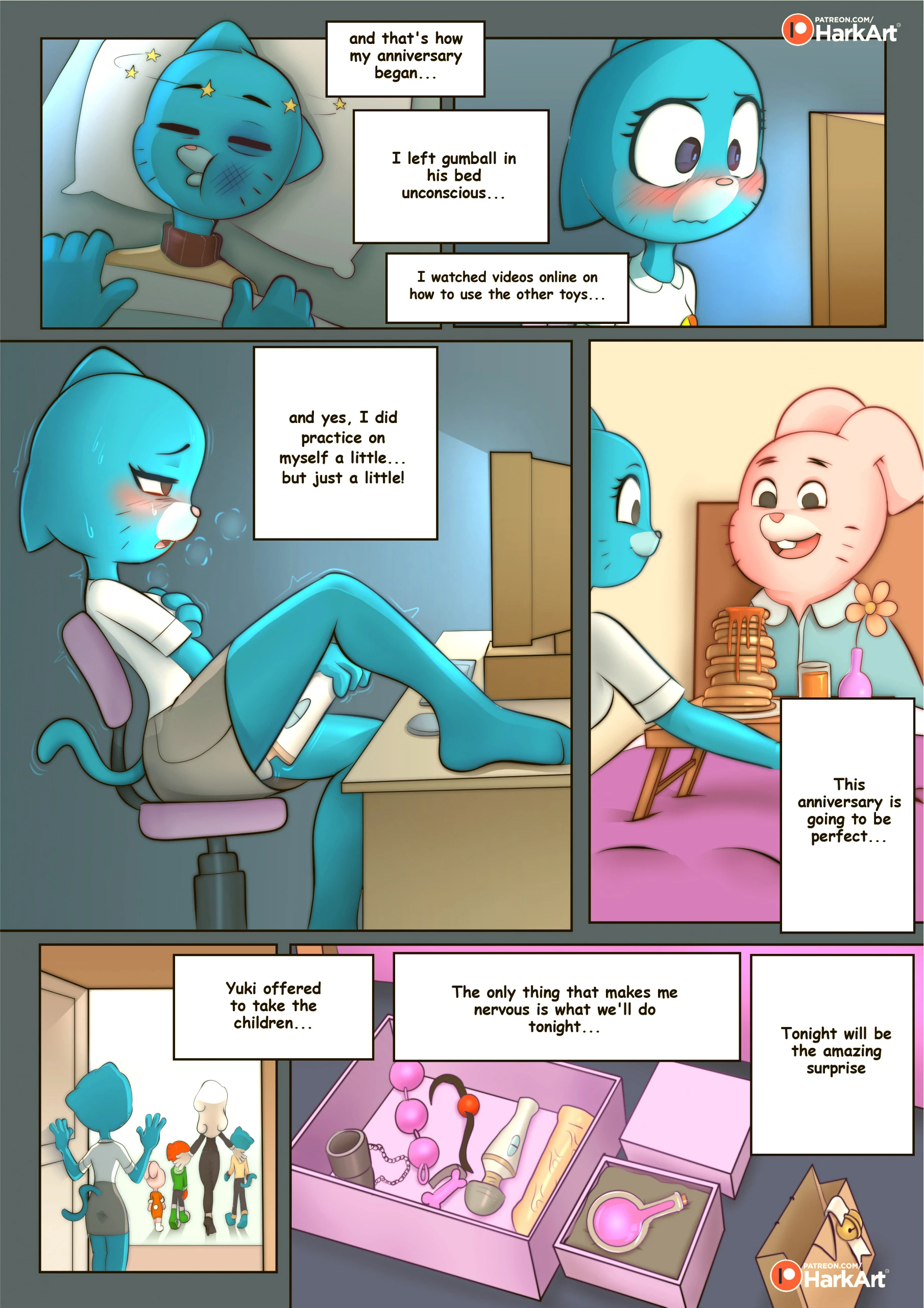 The amazing surprise porn comic picture 24