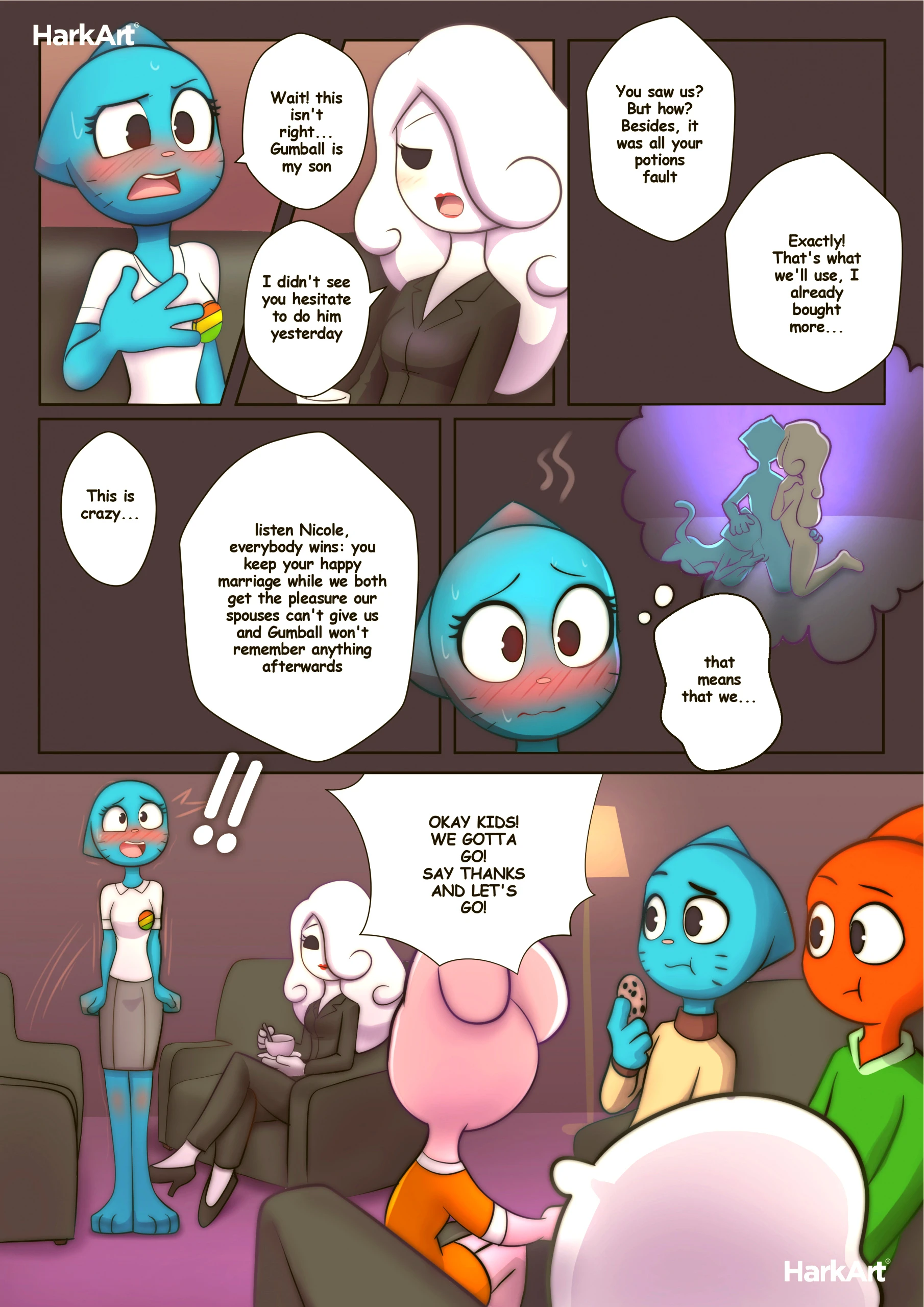 The amazing surprise porn comic picture 51