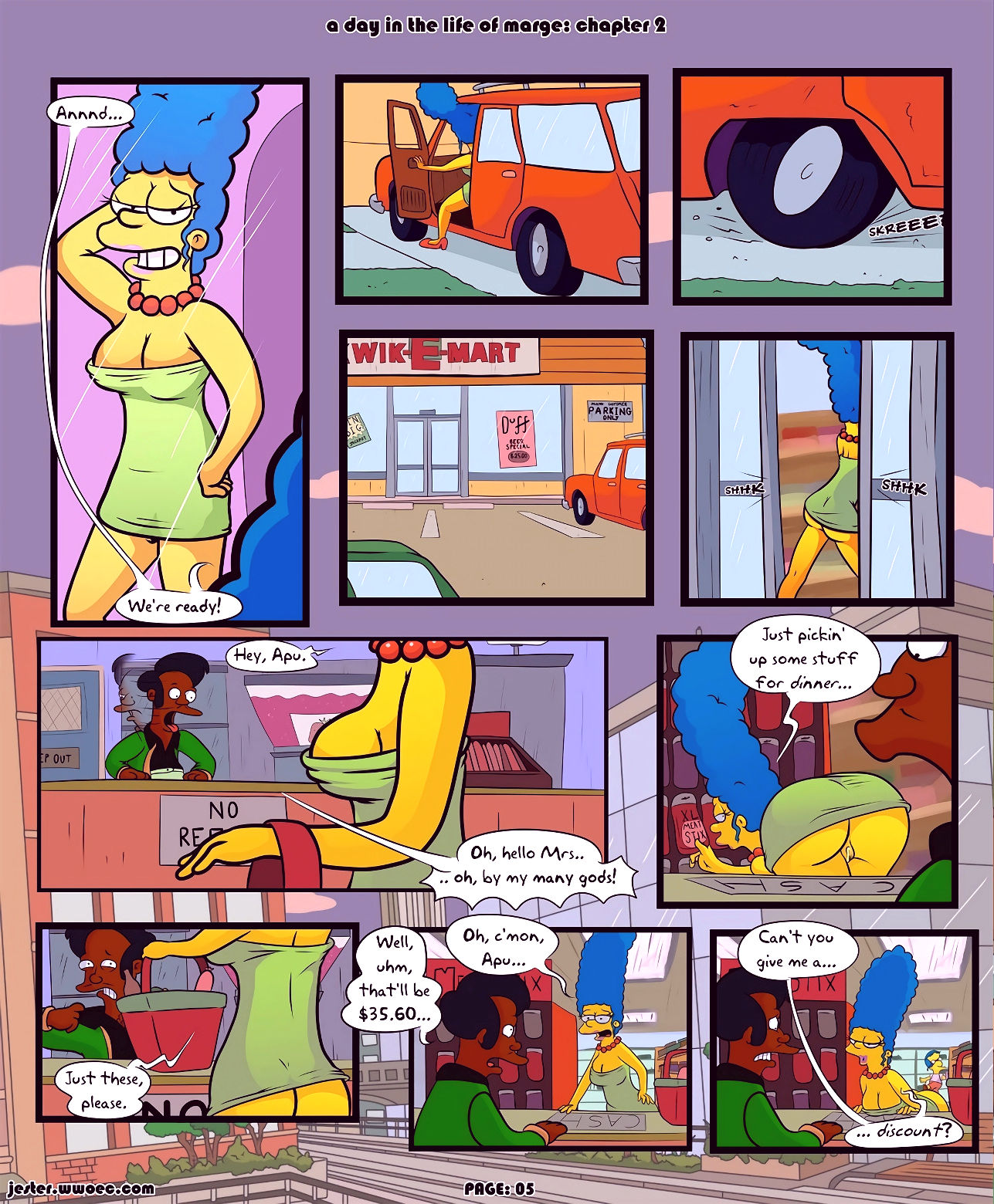 A day in the life of marge 2 porn comic picture 05
