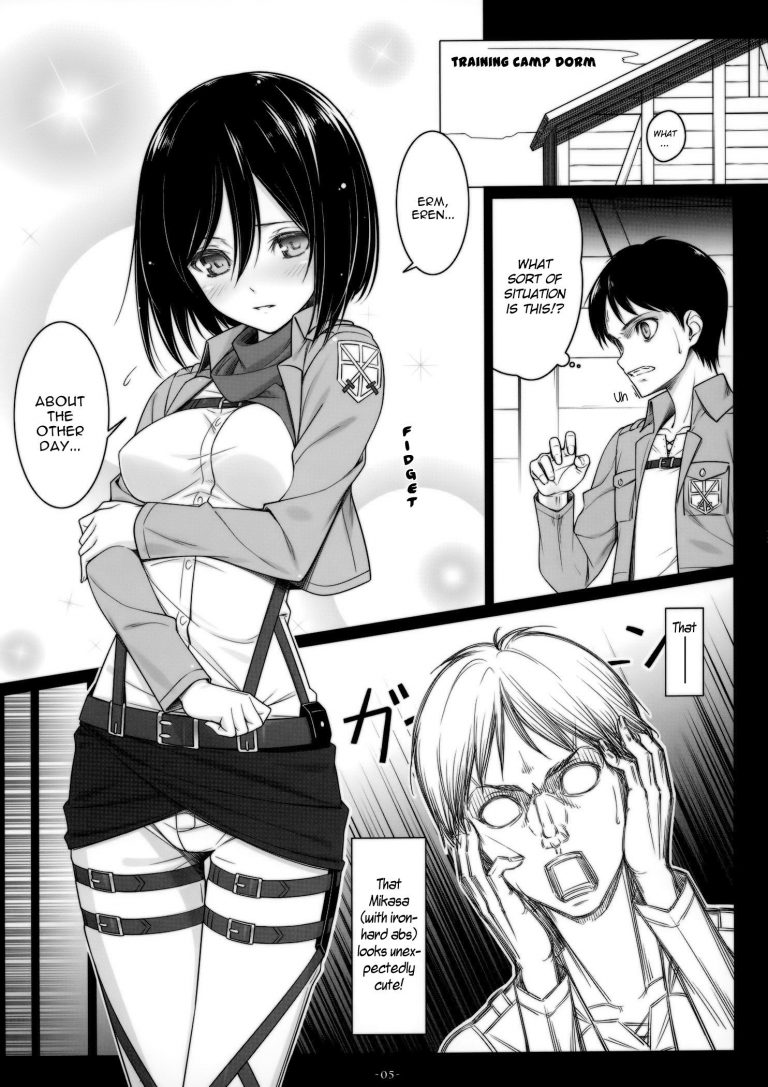 Attack on mikasa hentai manga picture 02