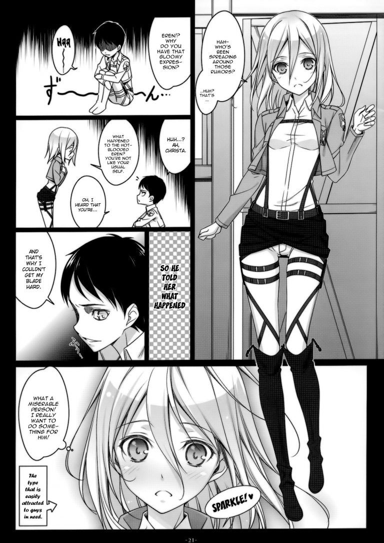 Attack on mikasa hentai manga picture 18