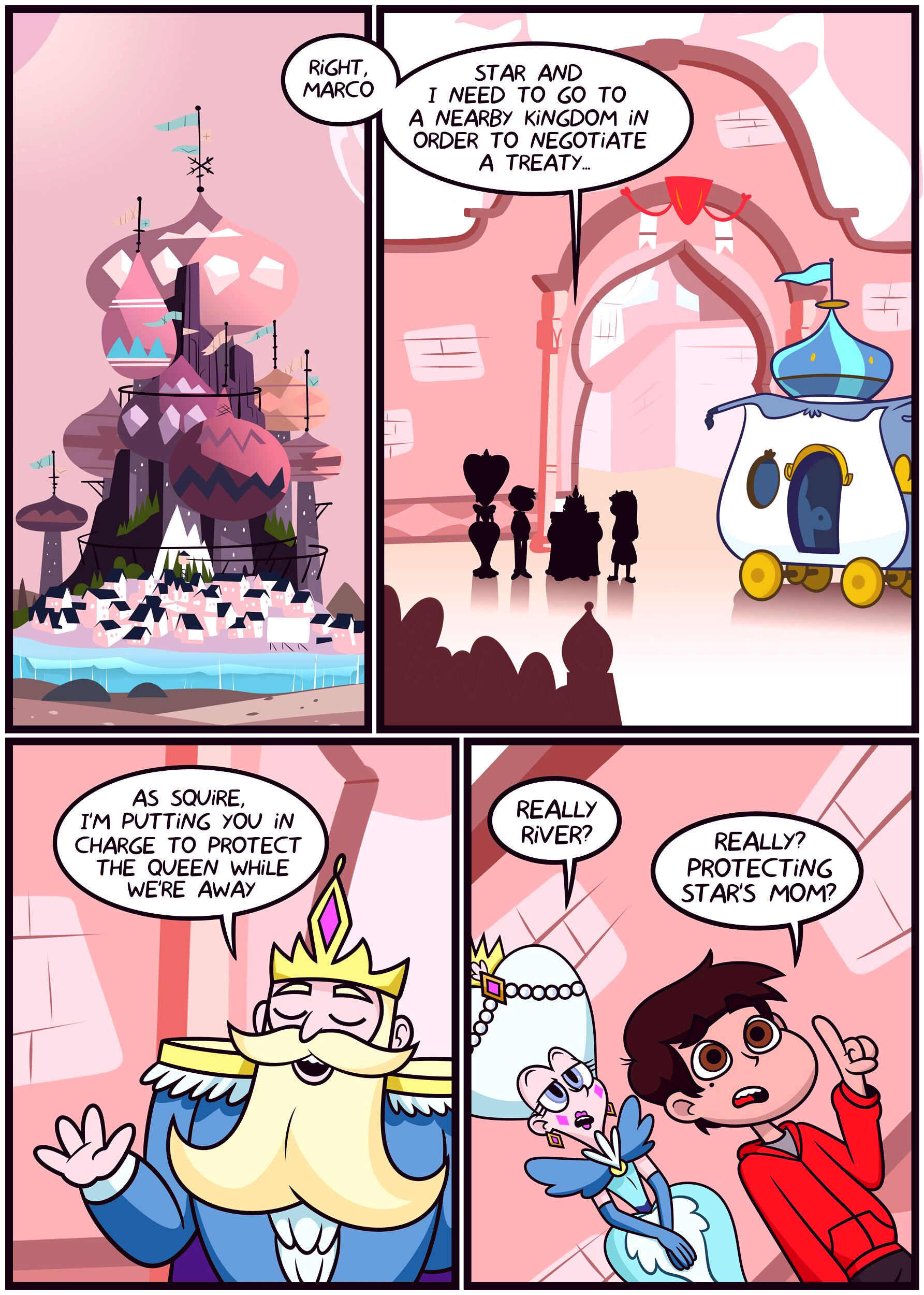 Alone with the queen porn comic picture 02