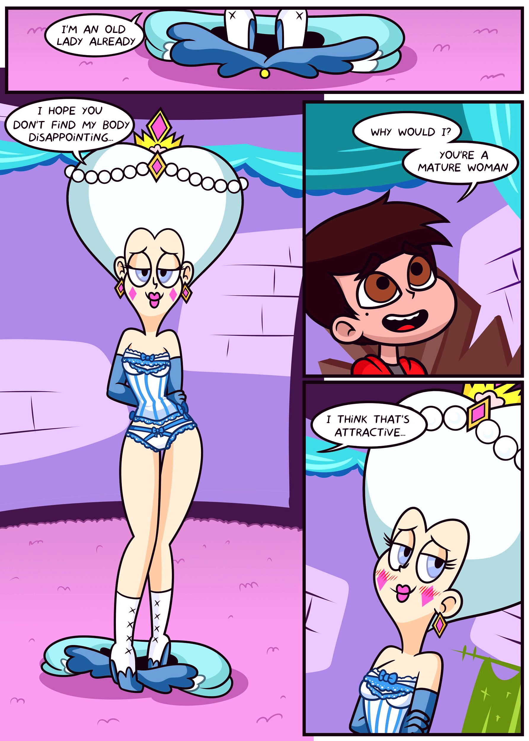 Alone with the queen porn comic picture 22