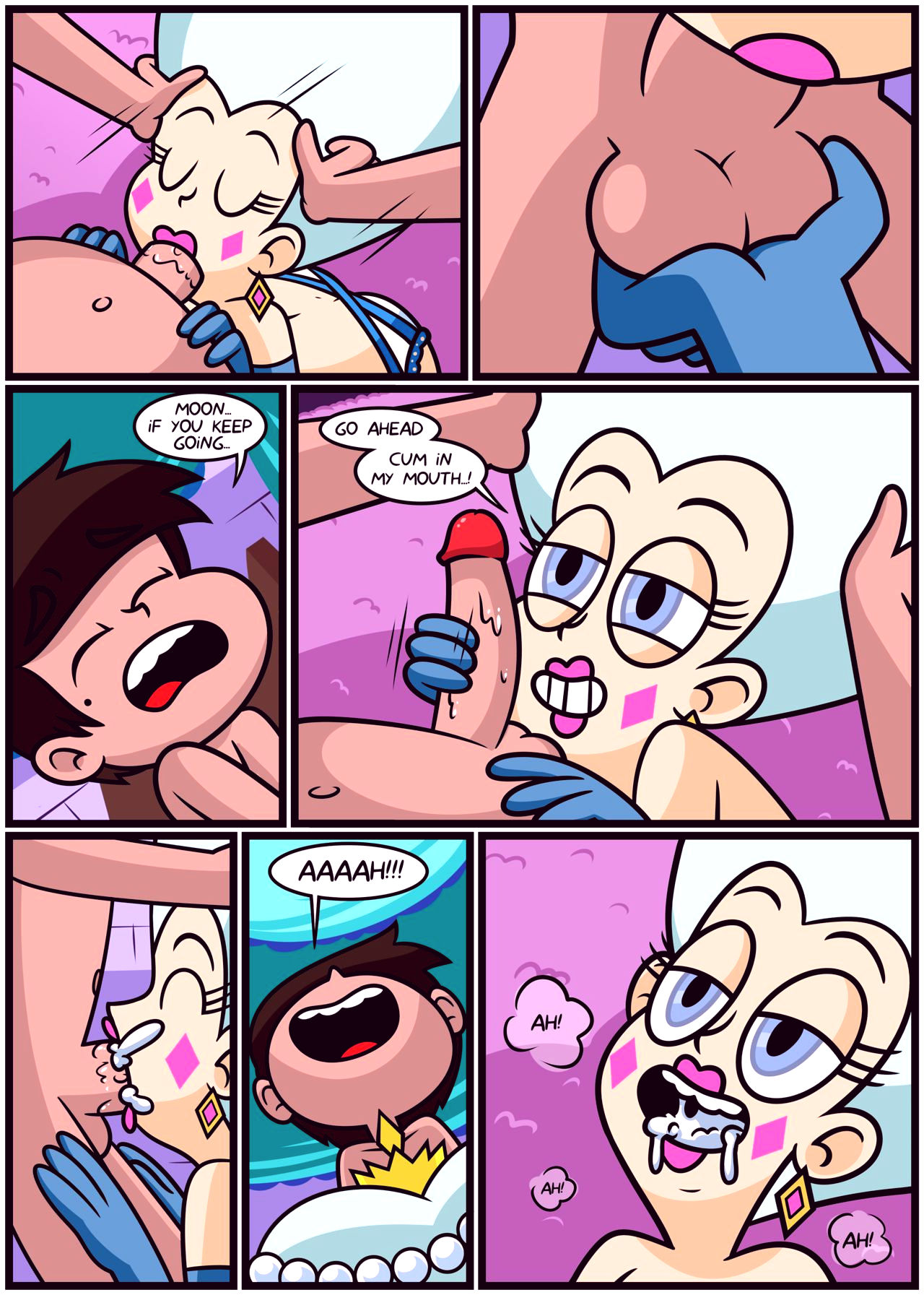 Alone with the queen porn comic picture 26