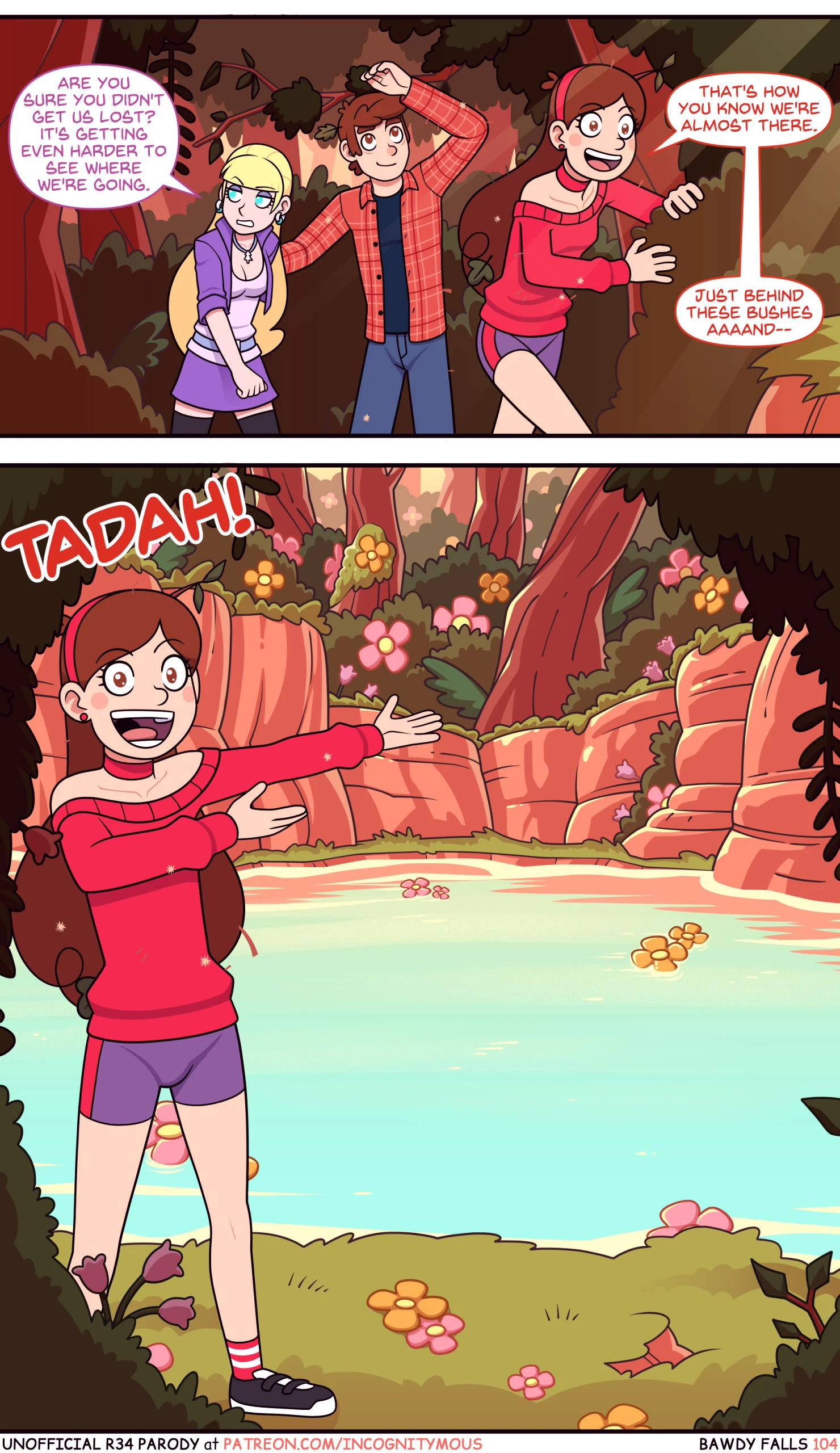 Bawdy falls porn comic picture 104