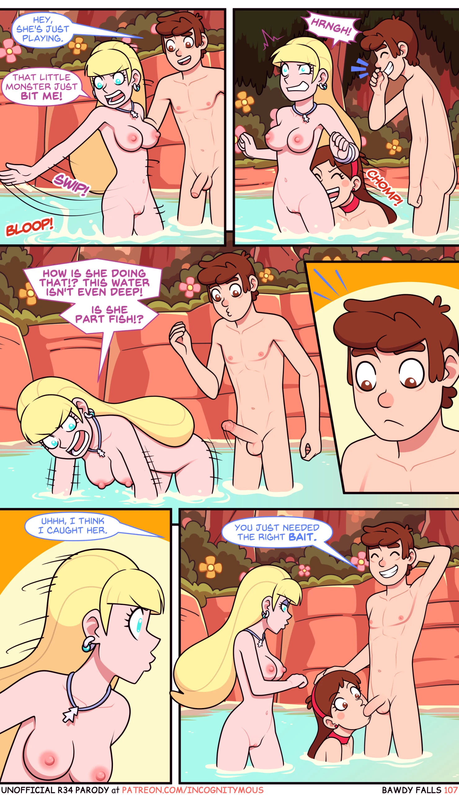 Bawdy falls porn comic picture 107