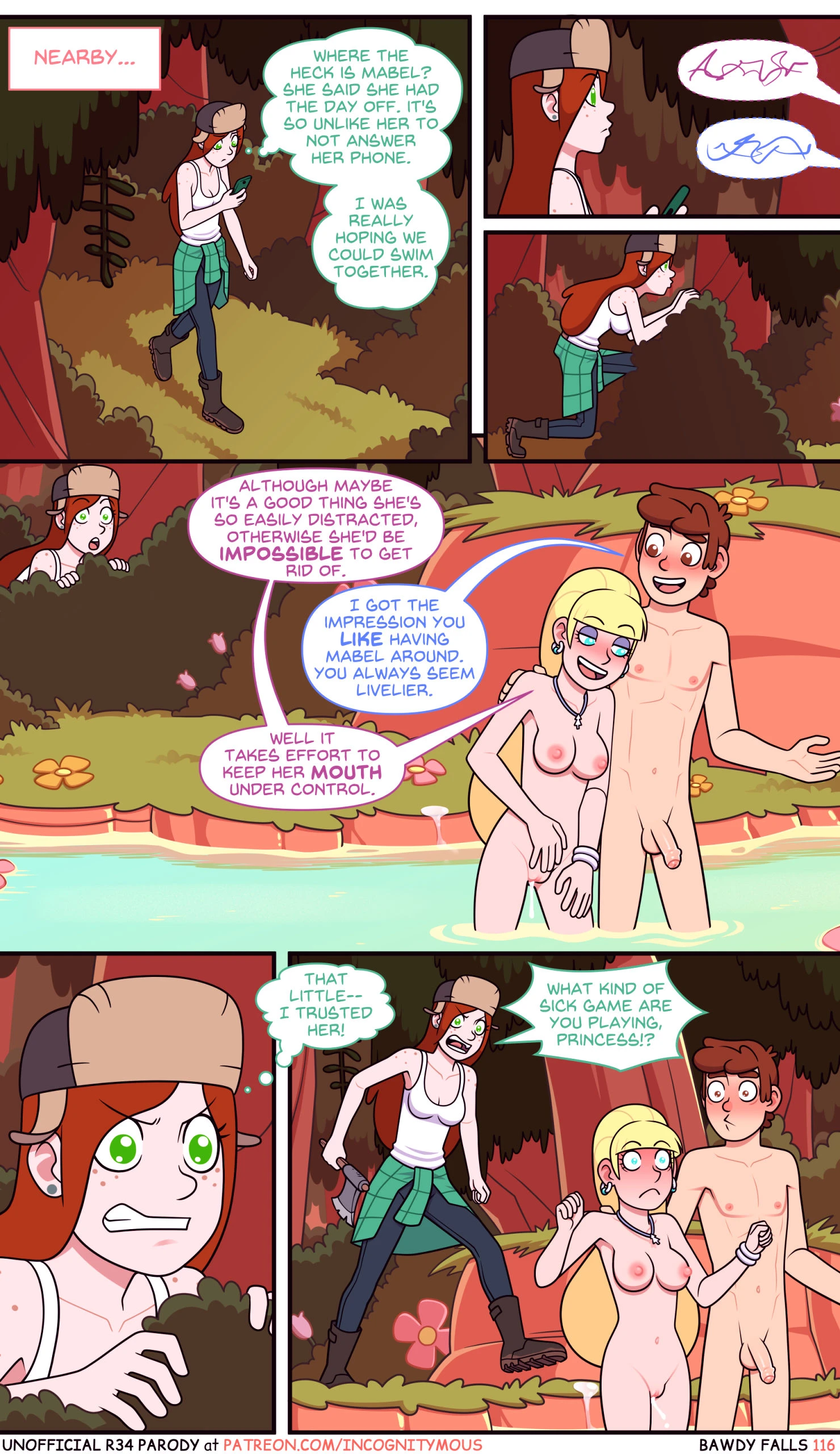 Bawdy falls porn comic picture 116