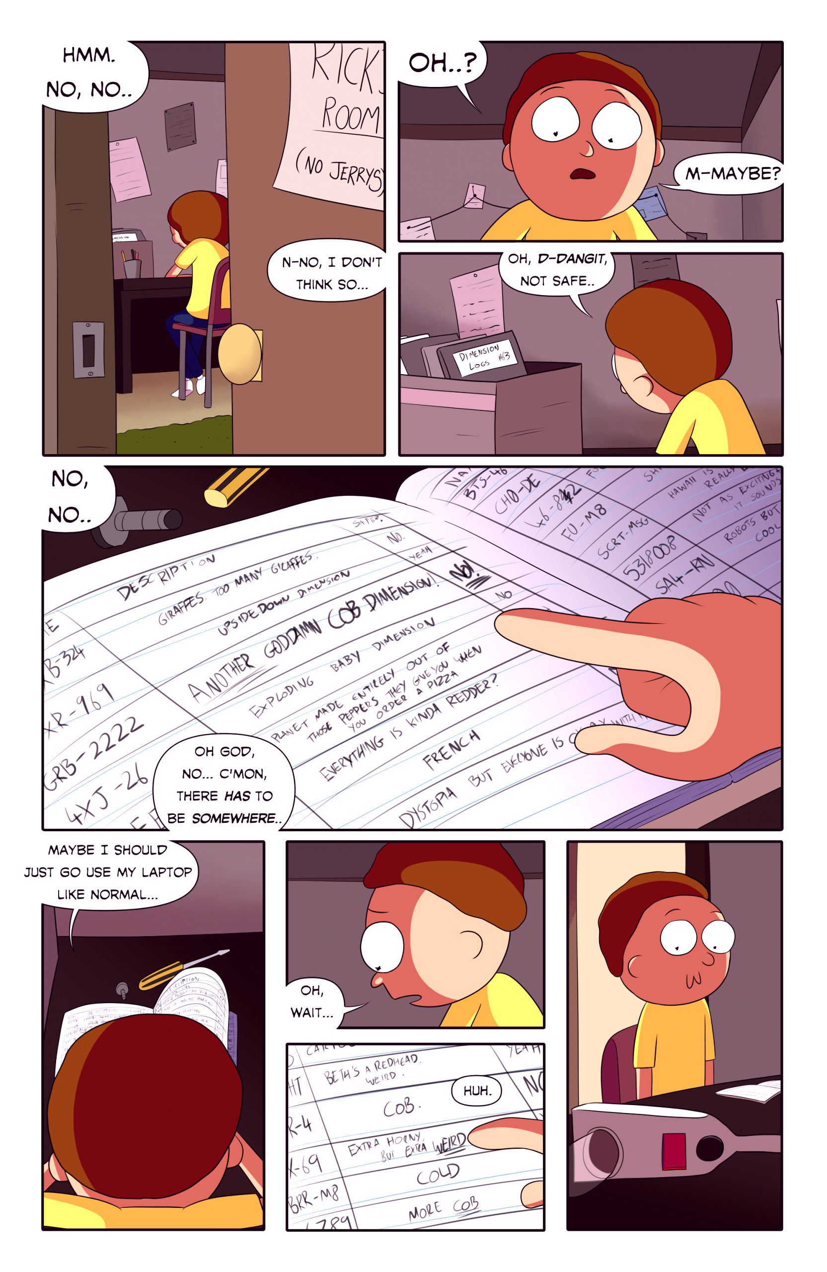 Summer morty sinfest porn comic