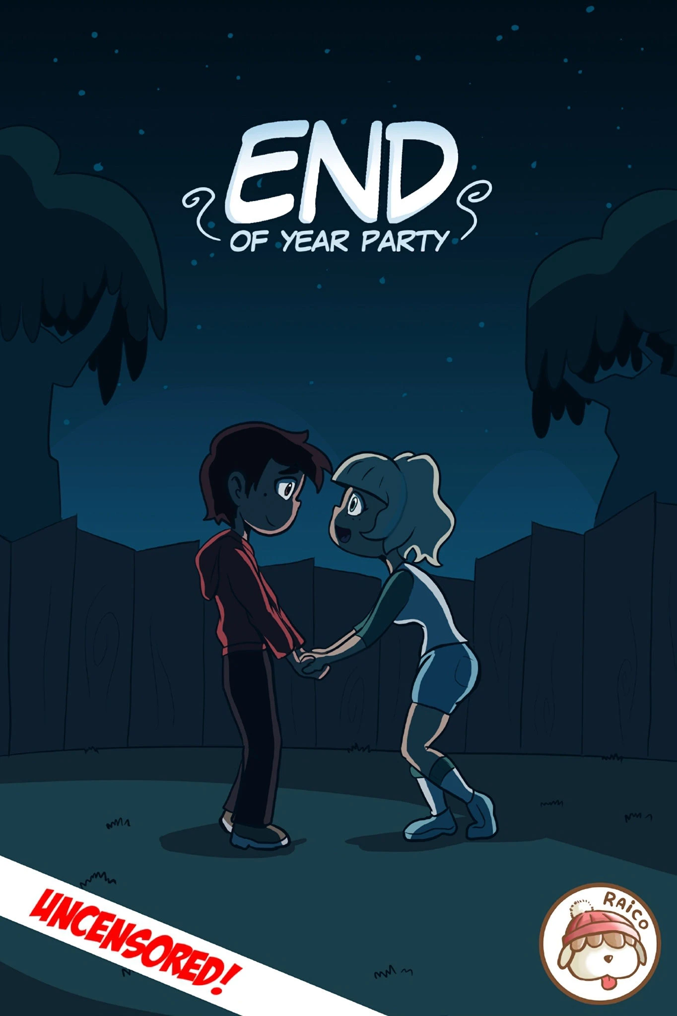 End of year party porn comic picture 01