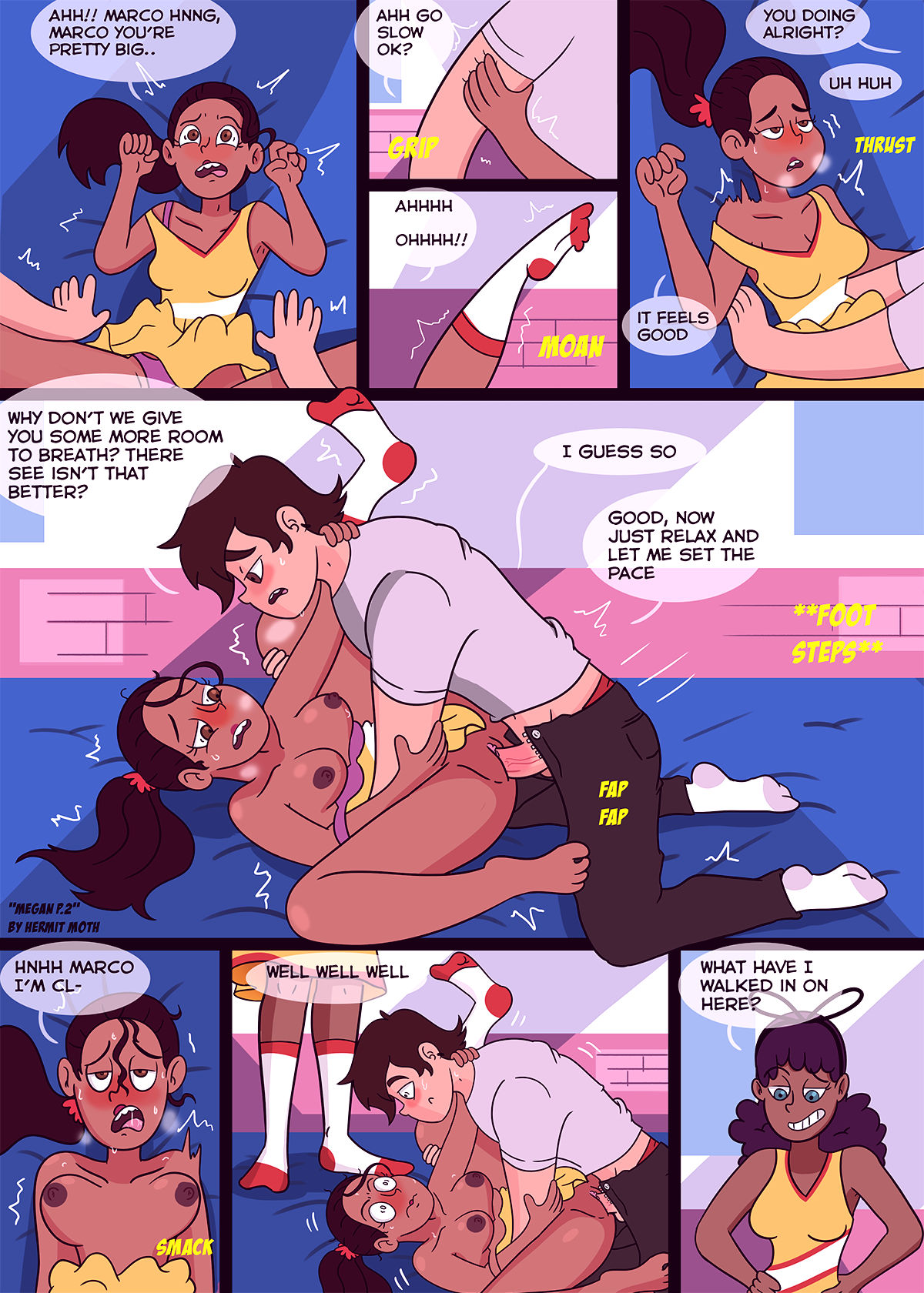 Marco vs the lewd forces porn comic picture 14