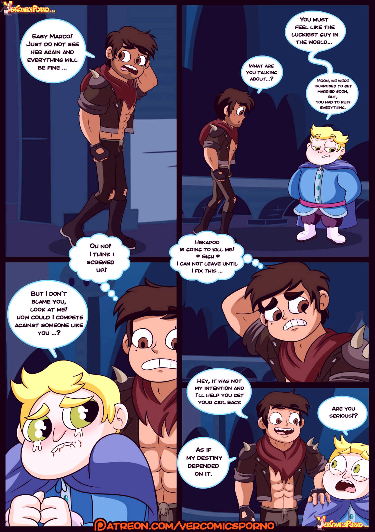 Marco vs the forces of time porn comic picture 29