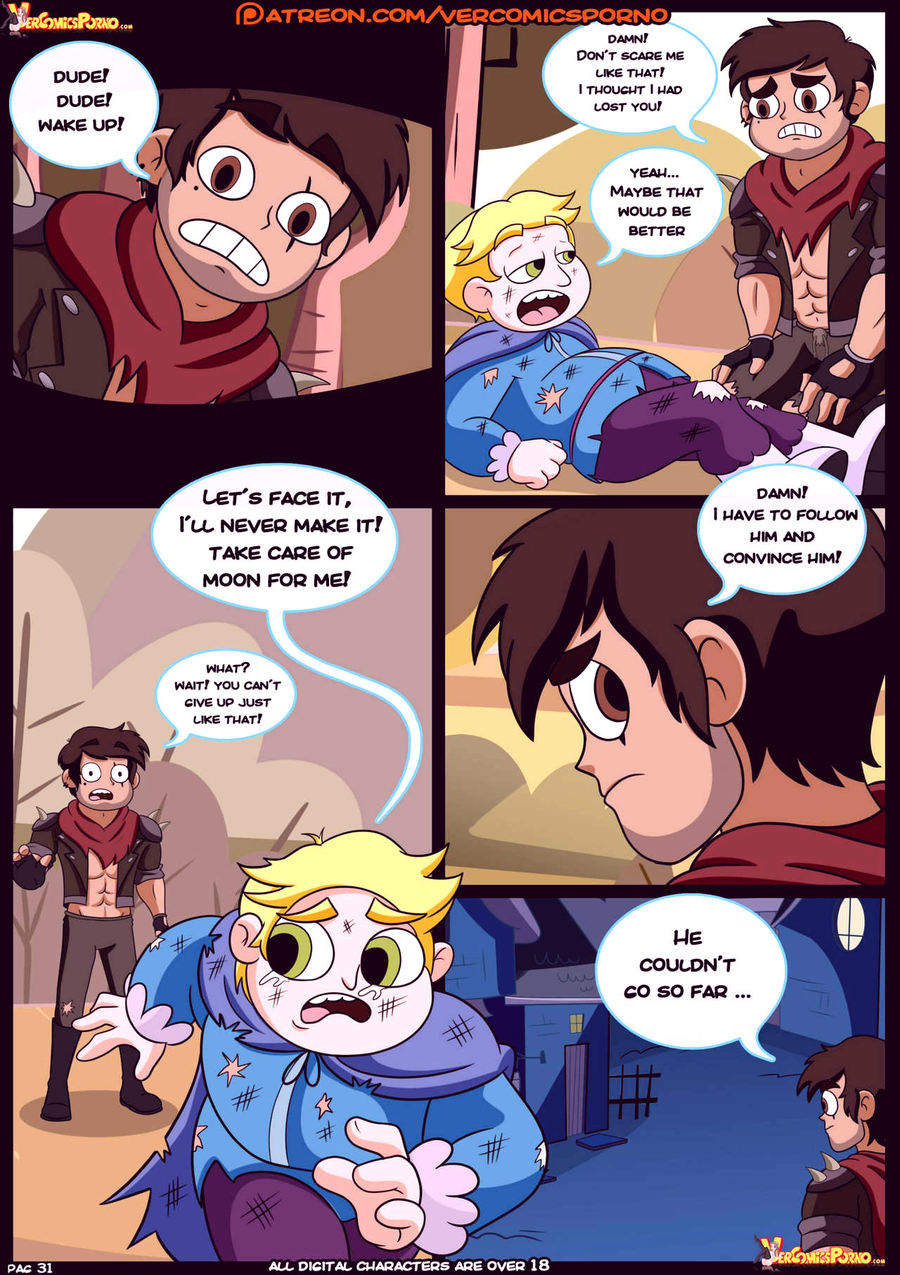 Marco vs the forces of time porn comic picture 32