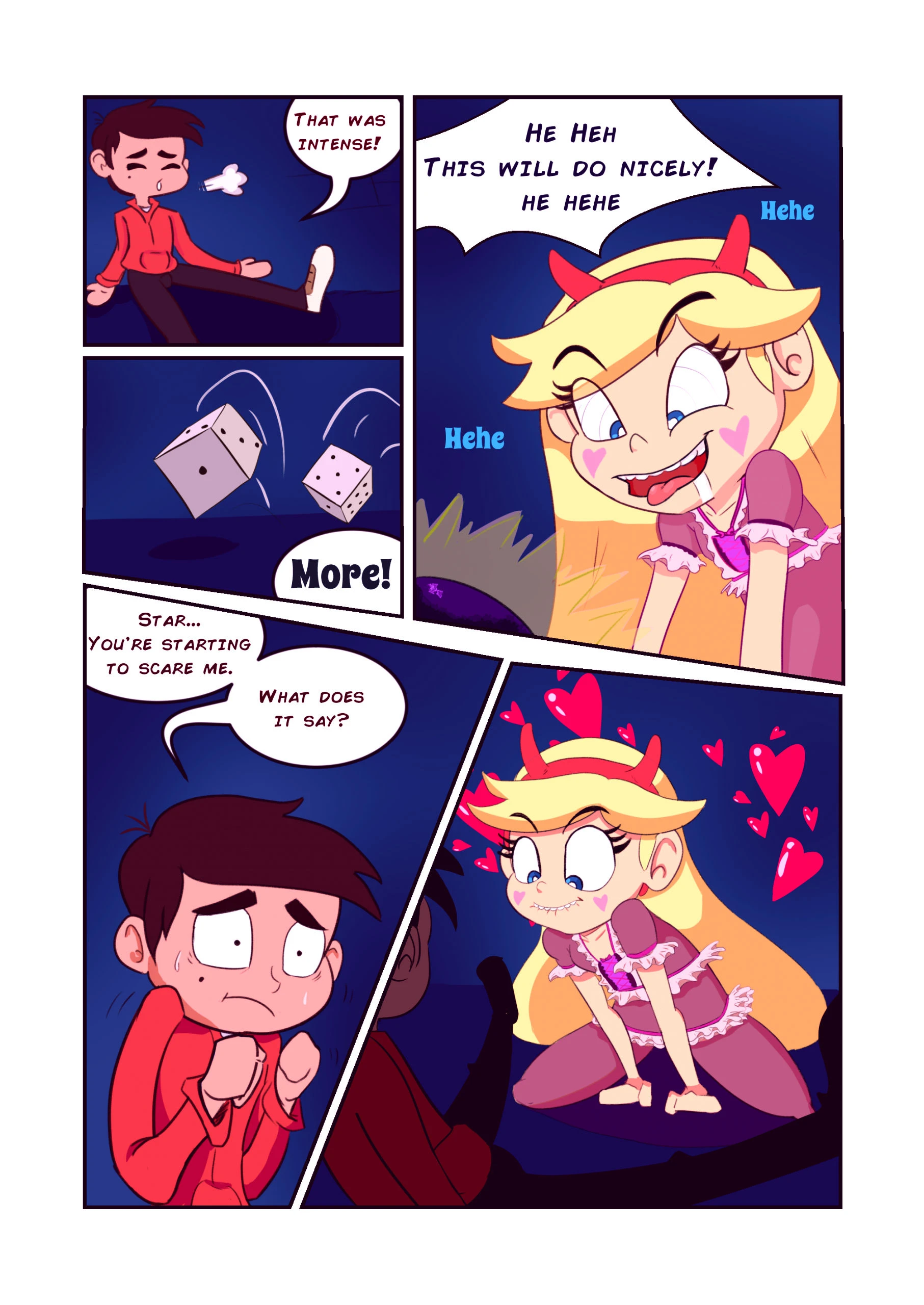 Star vs the board game of lust porn comic picture 12