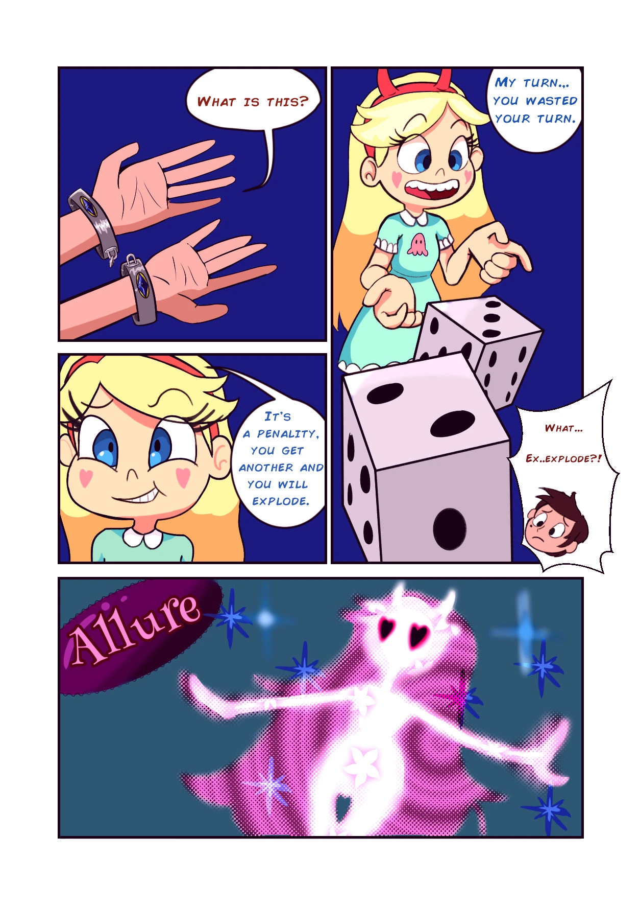 Star vs the board game of lust porn comic picture 7
