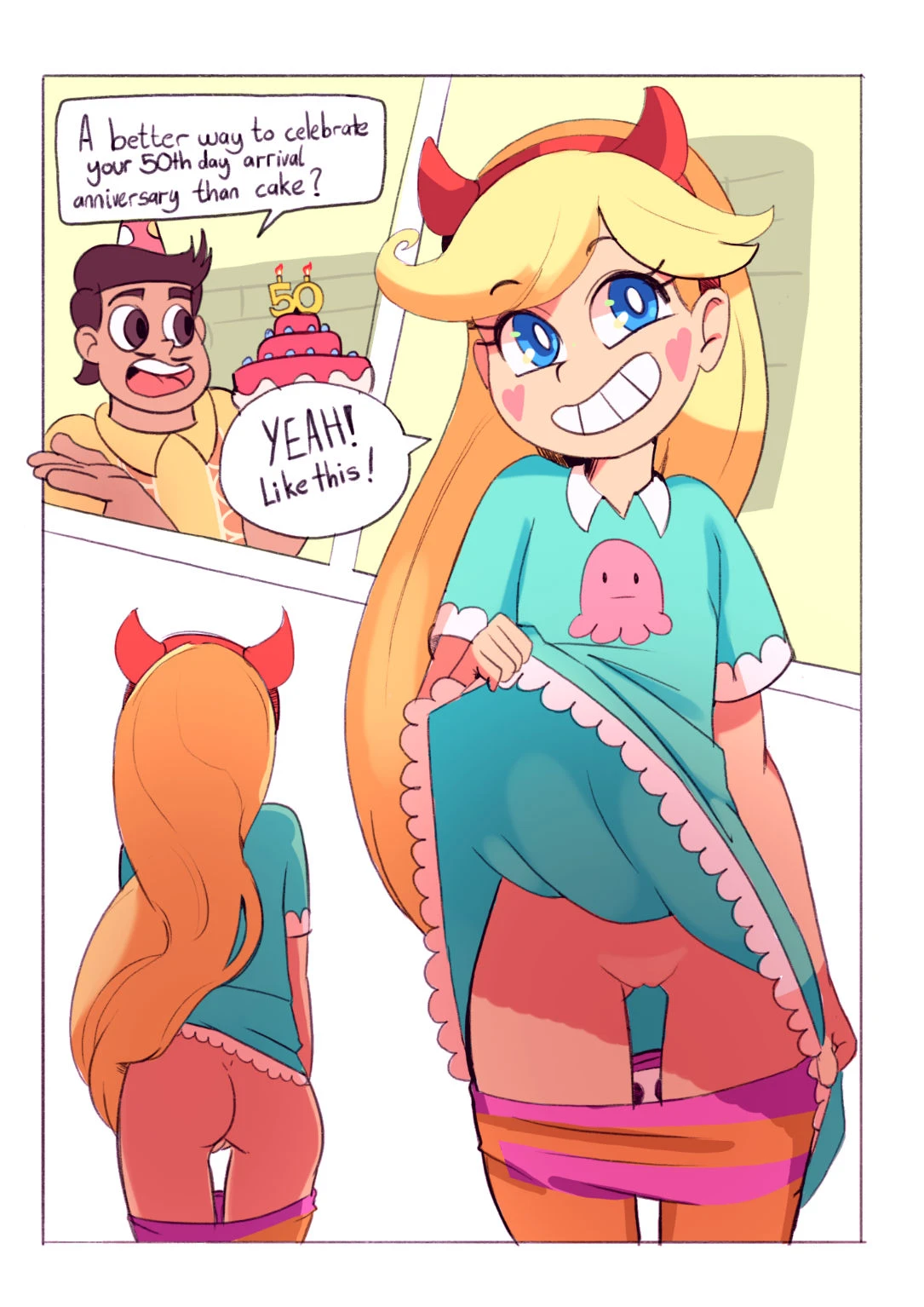 Stares 50th day anniversary porn comic picture 2