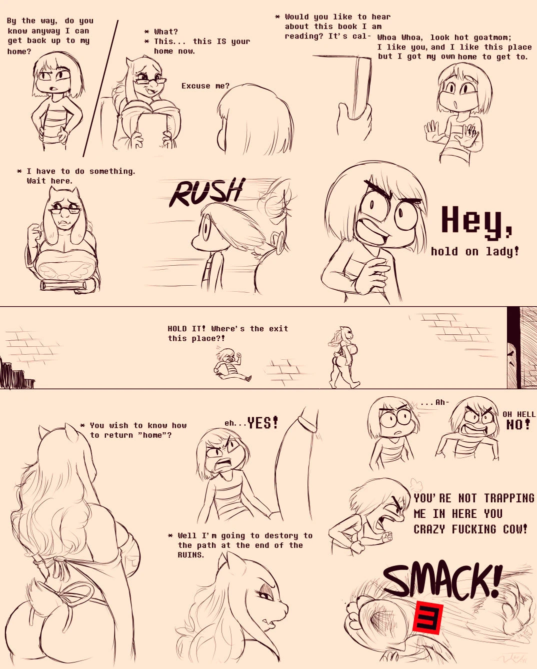 Underhertail porn comic picture 17