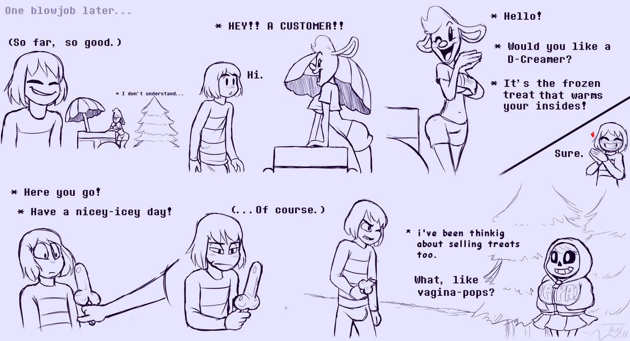 Underhertail porn comic picture 35