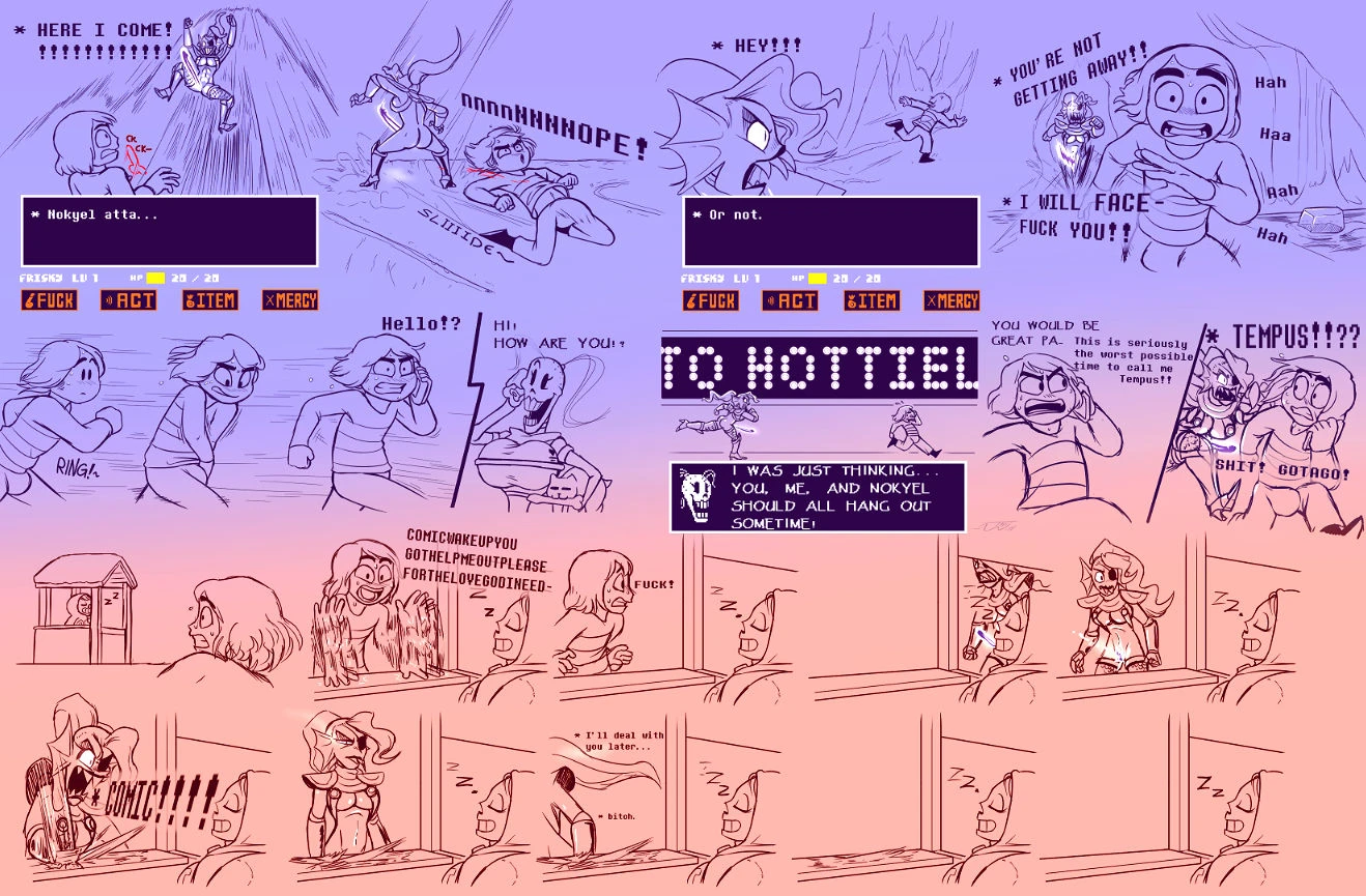Underhertail porn comic picture 74