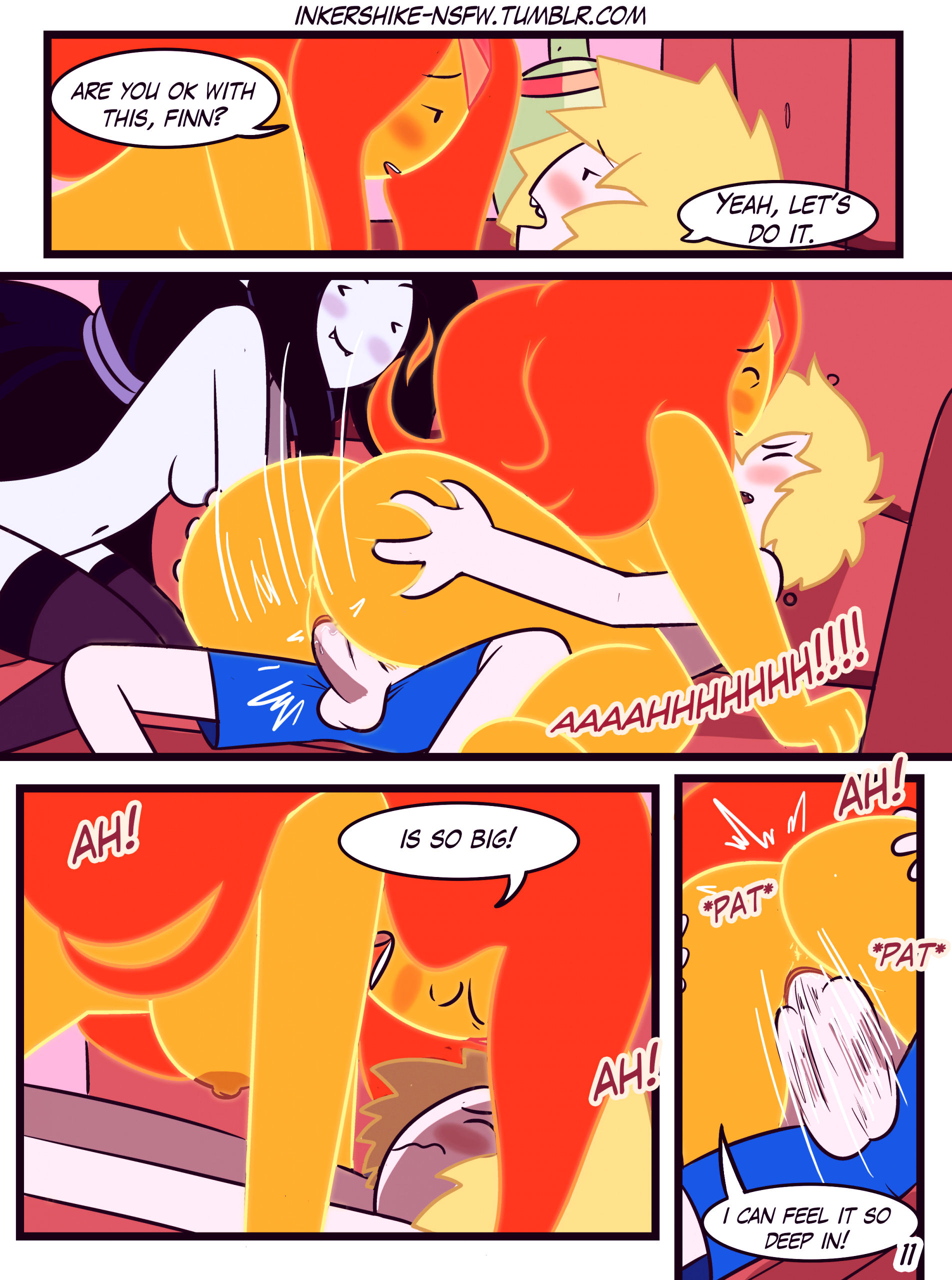 Adventure time practice with the band porn comic picture 11