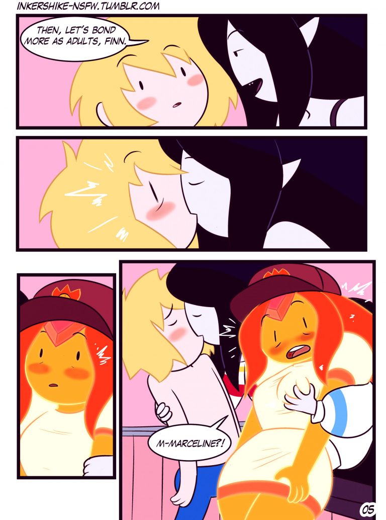 Adventure time practice with the band porn comic picture 5