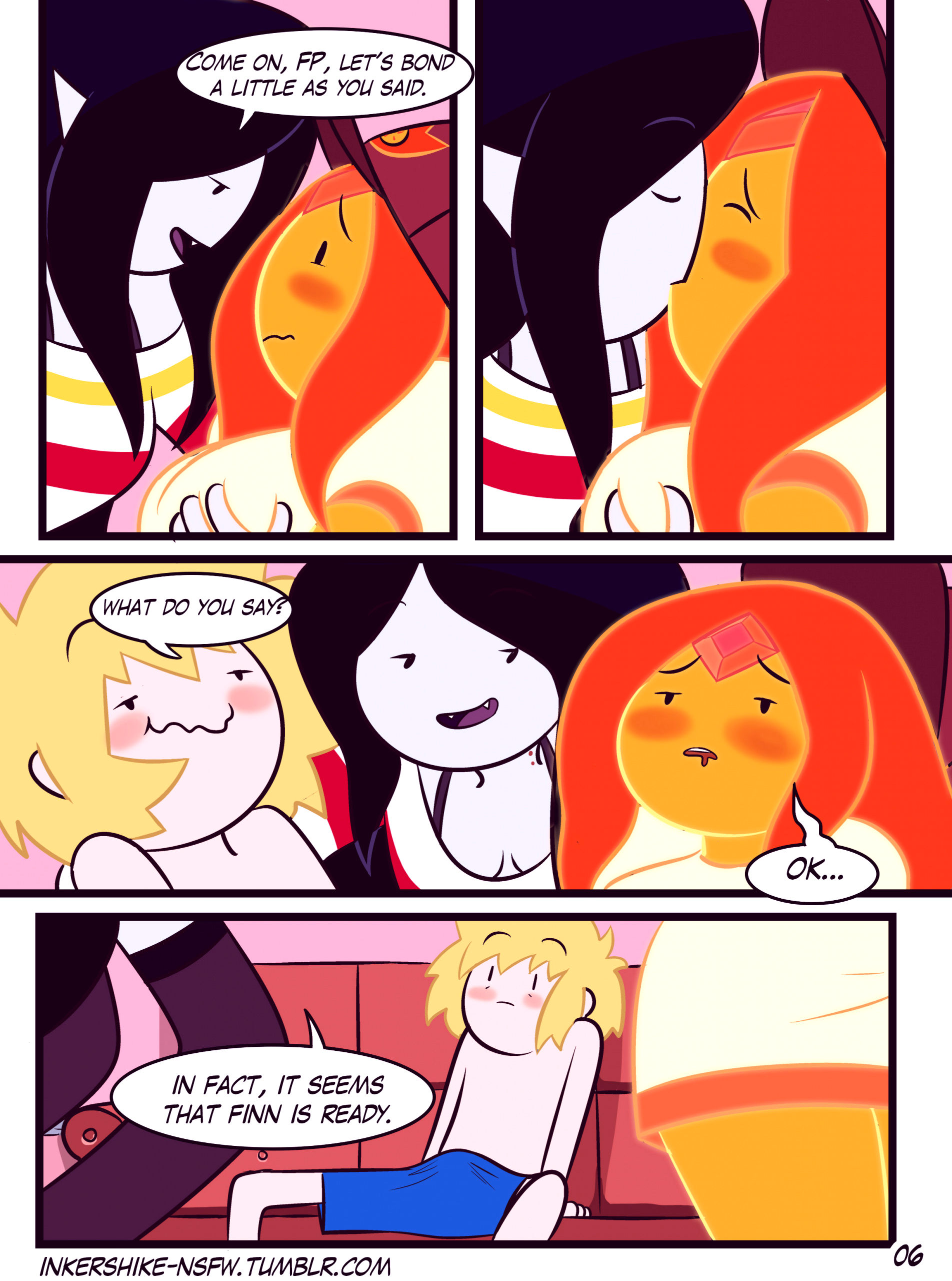 Adventure time practice with the band porn comic picture 6