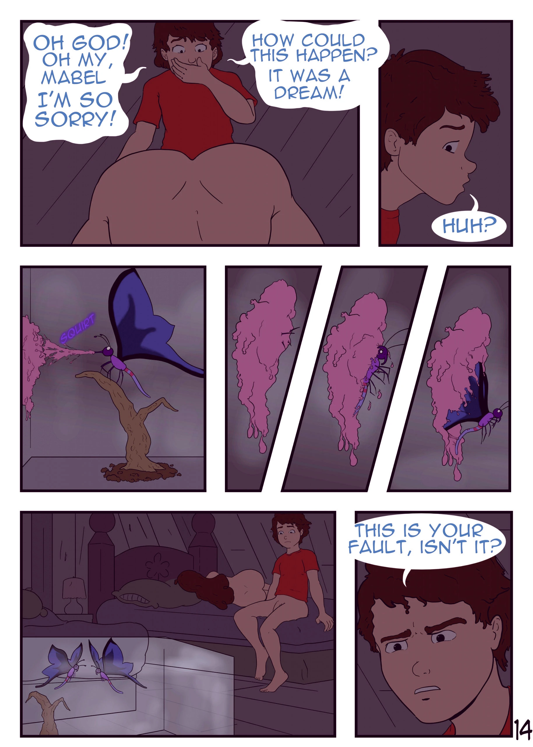 Butterflies in my head 2 porn comic picture 14