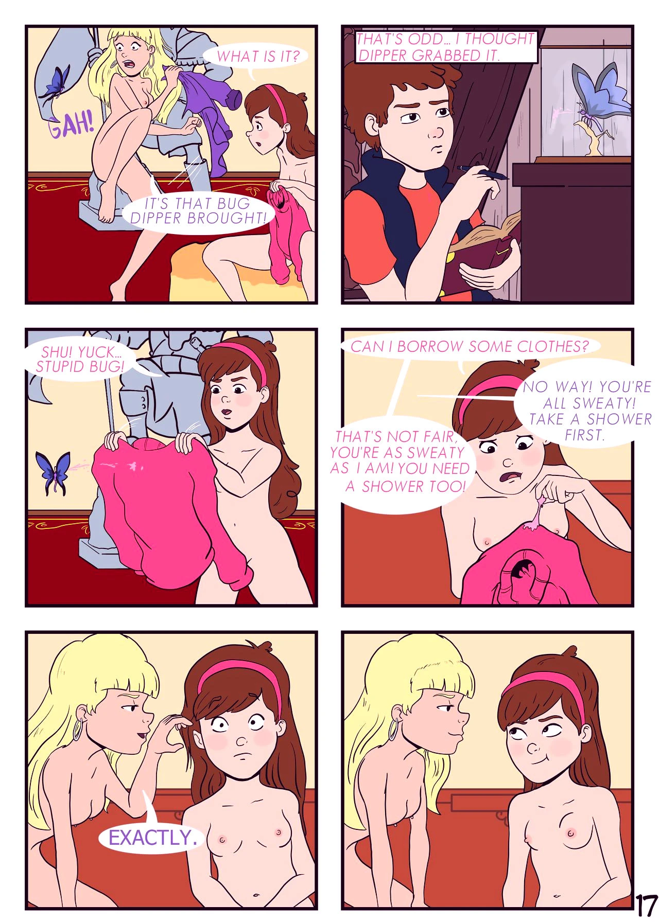 Butterflies in my head porn comic picture 18