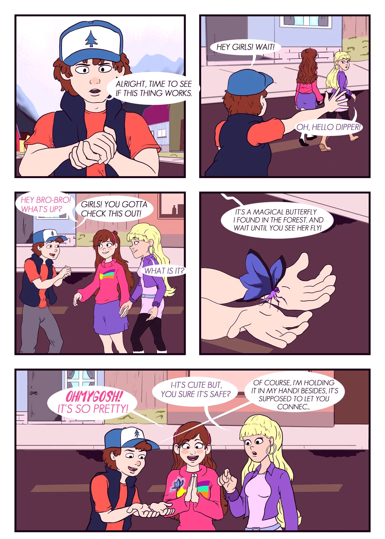 Butterflies in my head porn comic picture 2