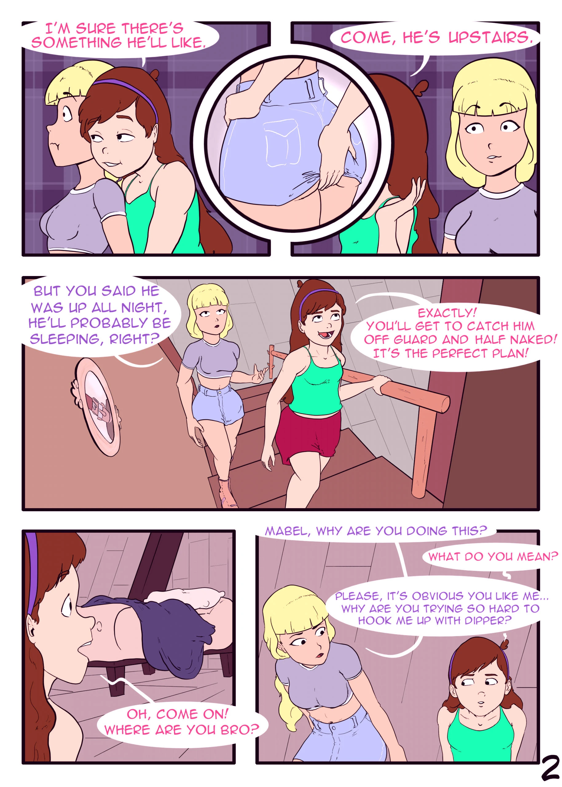 Butterflies in my head 3 porn comic picture 3