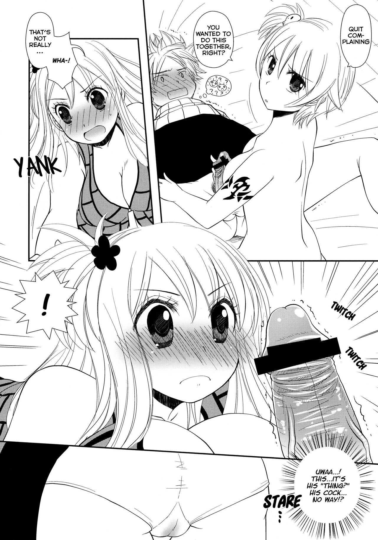 Double lucy hentai manga picture 5