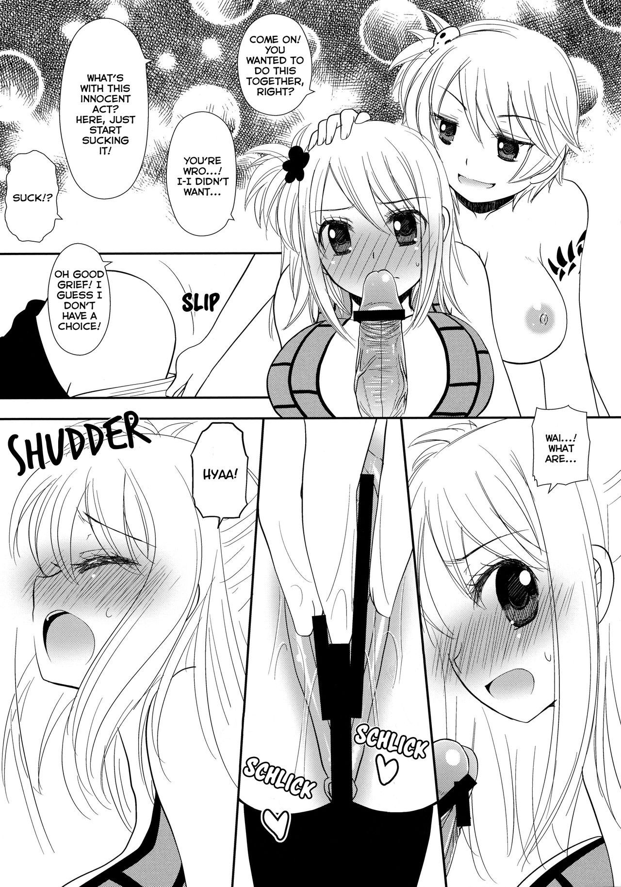 Double lucy hentai manga picture 6