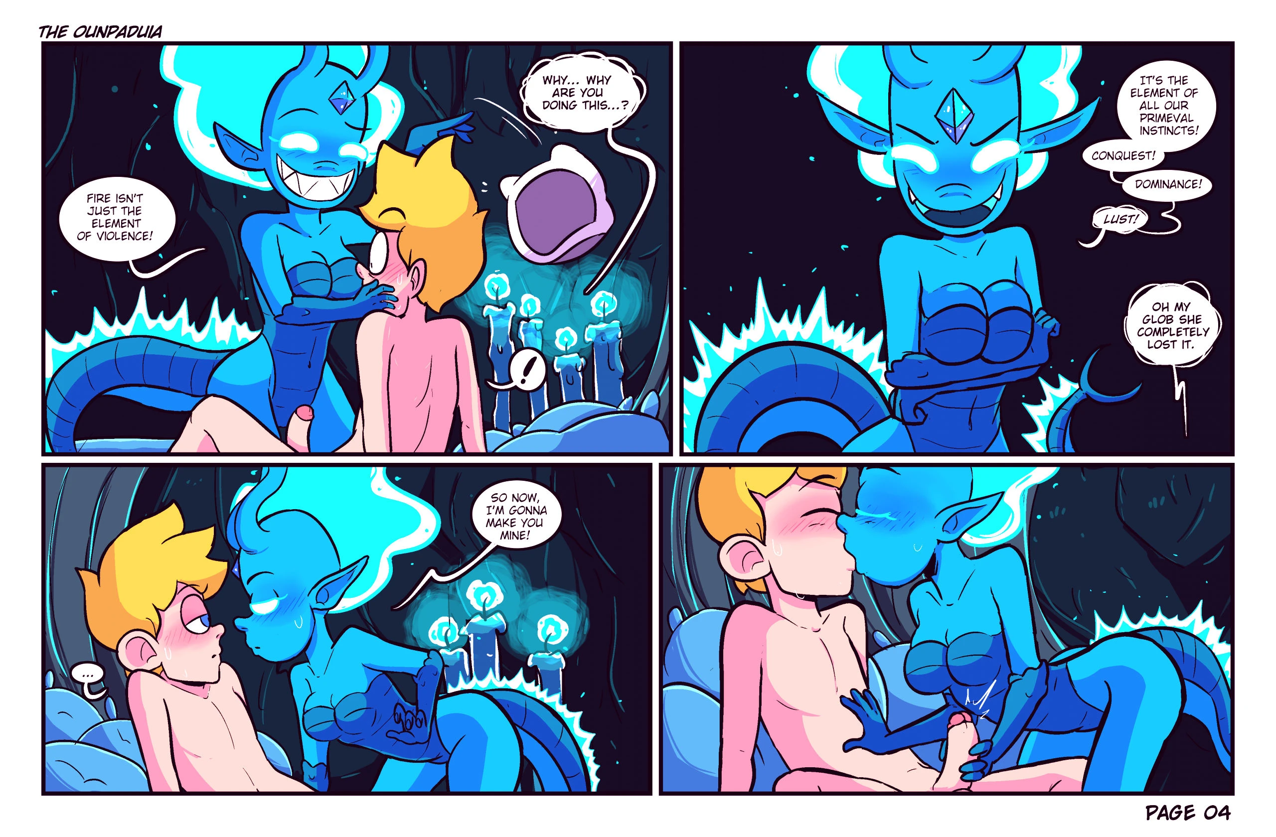 Elemental princess porn comic picture 5