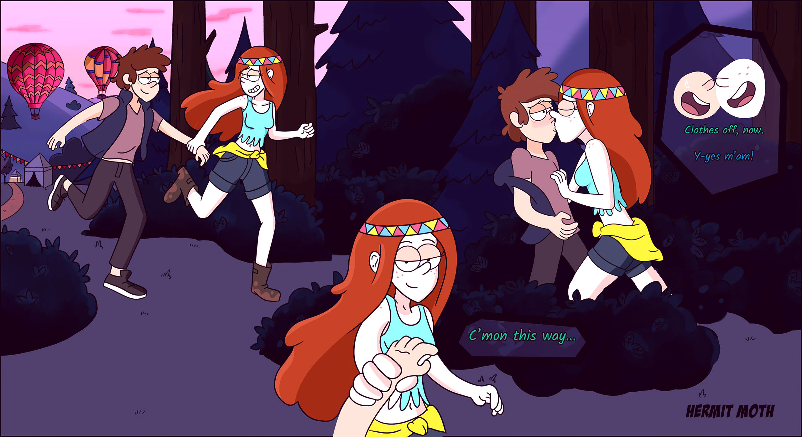 Gravity falls porn comic lessons from wendy