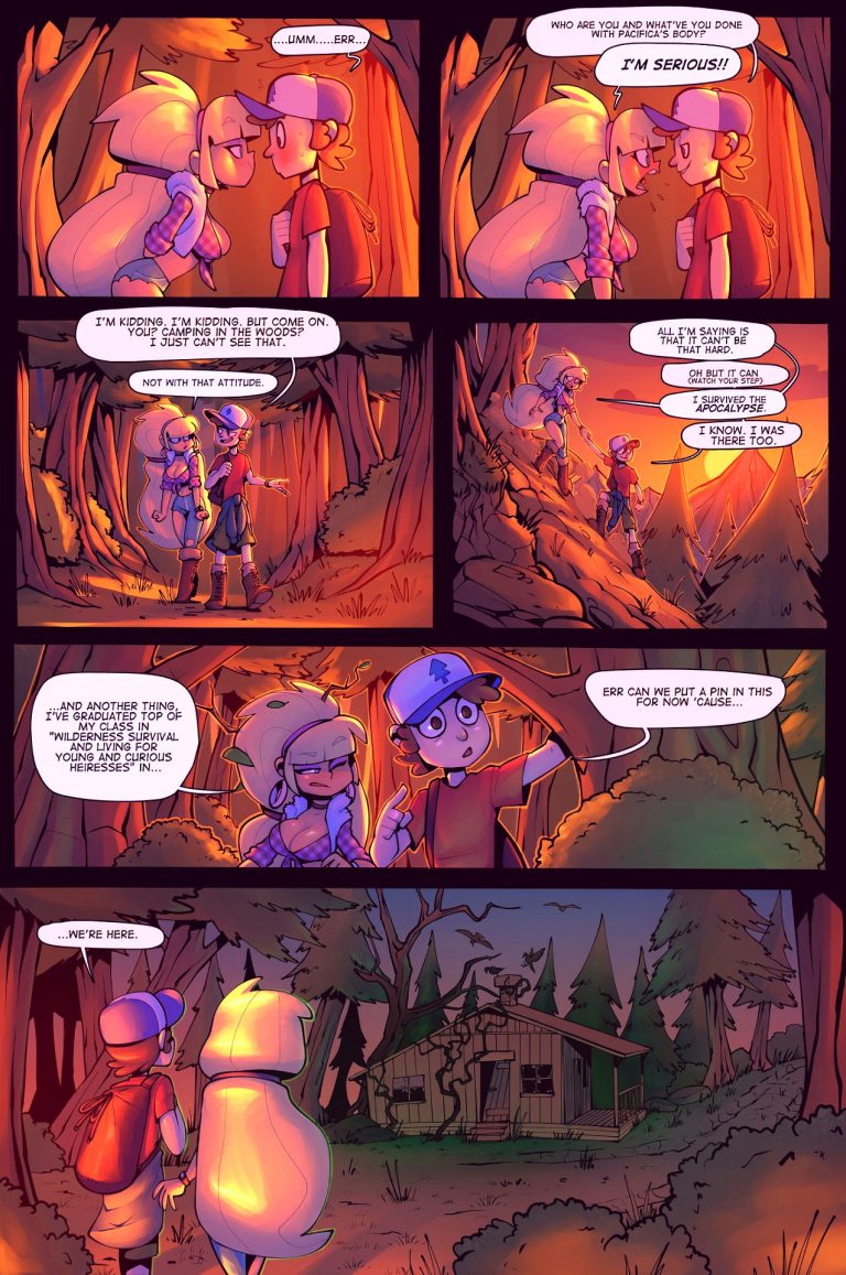 Haunted first time porn comic picture 2