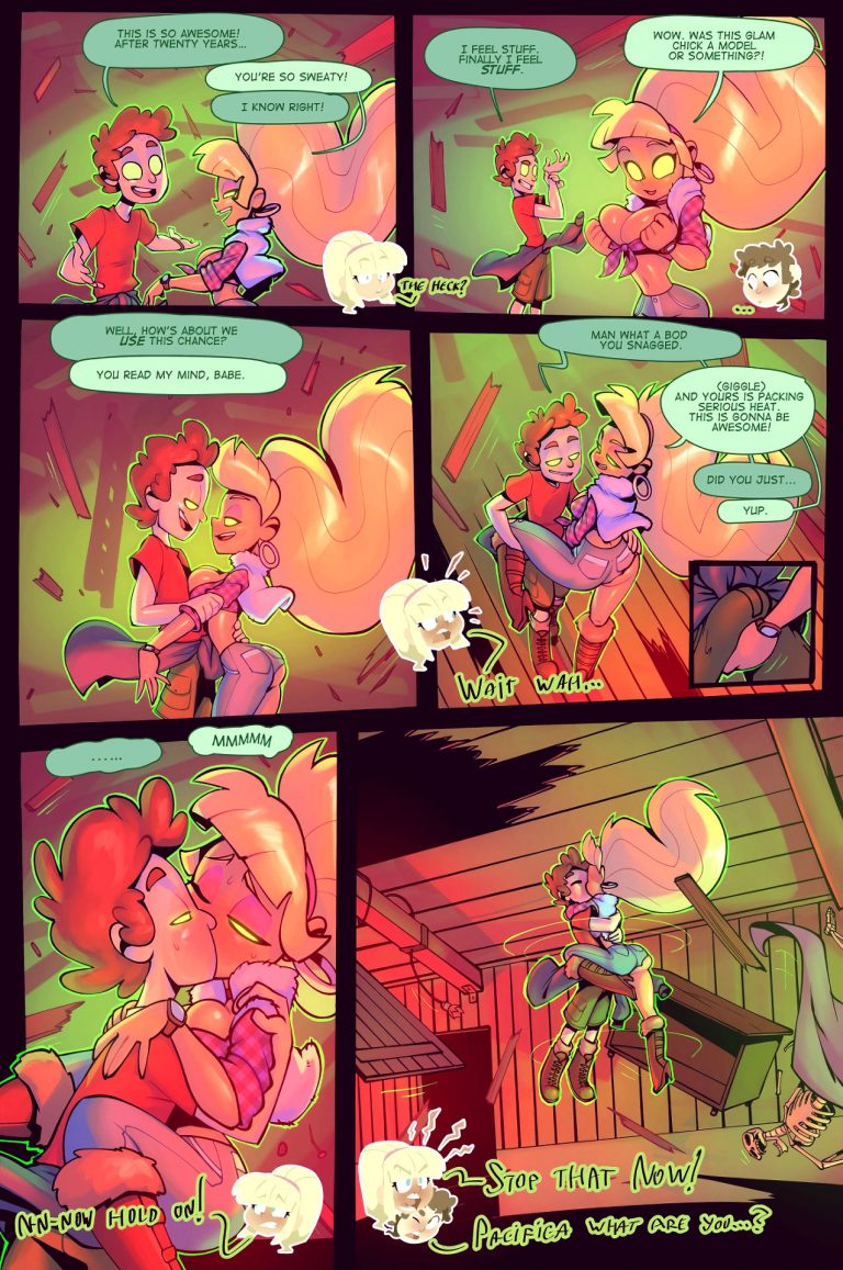 Haunted first time porn comic picture 6