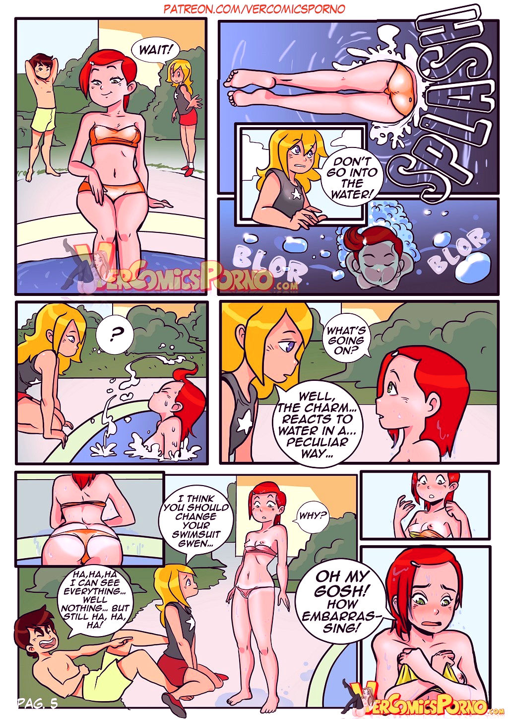 He who laughs last porn comic picture 6