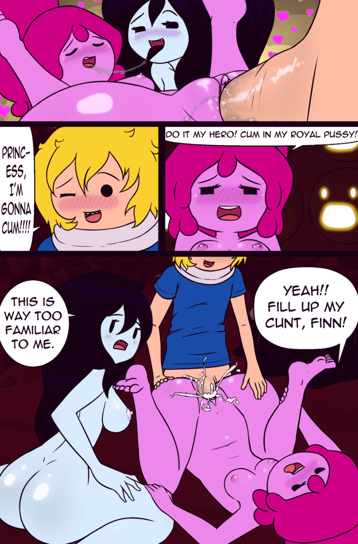 Misadventure time 2 what was missing porn comic picture 17