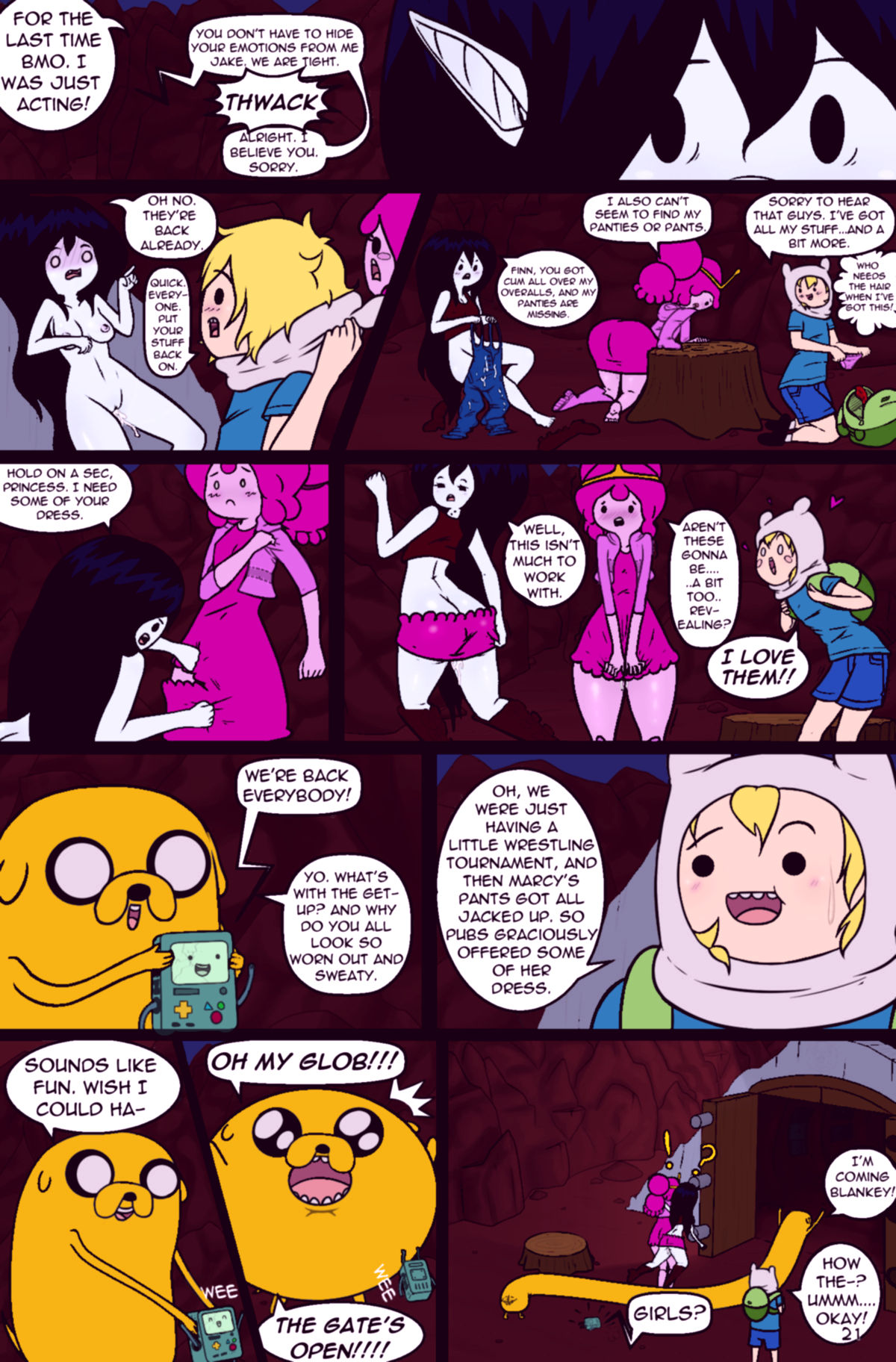 Misadventure time 2 what was missing porn comic picture 24