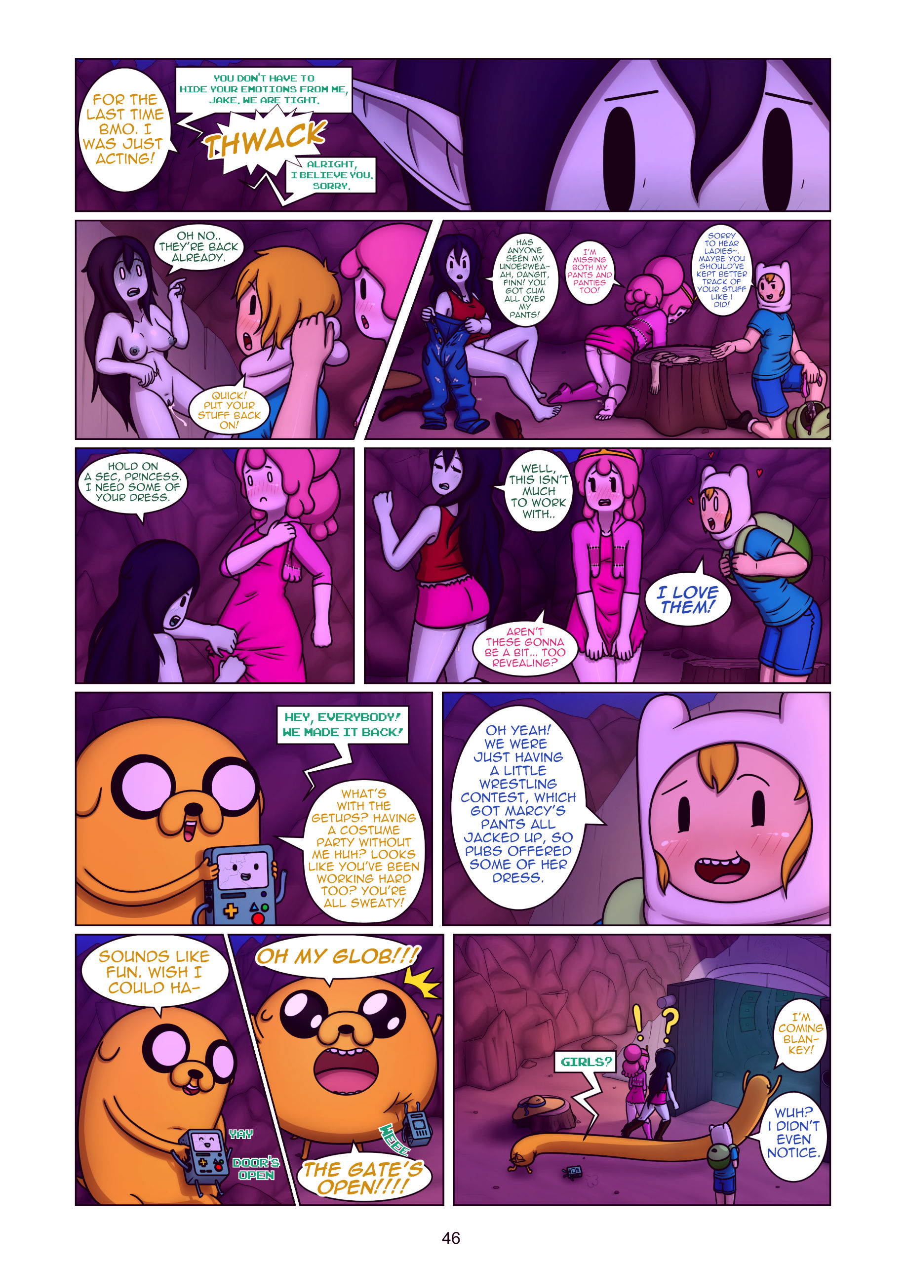 Misadventure time the collection porn comic picture 47