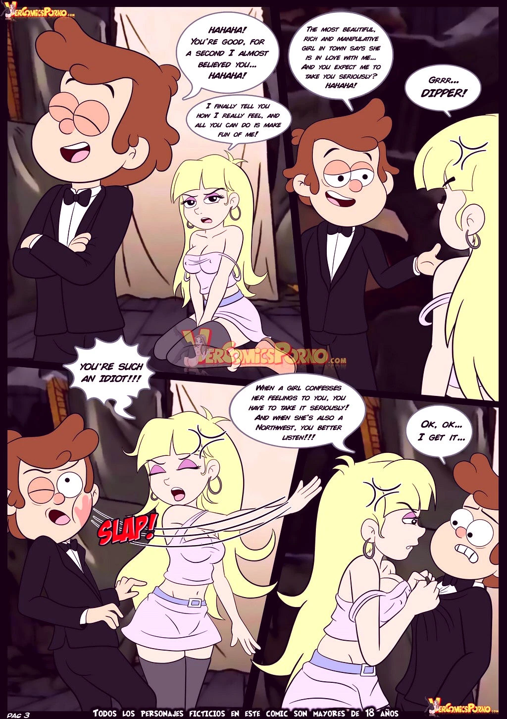 Nothing is what it seems porn comic picture 4