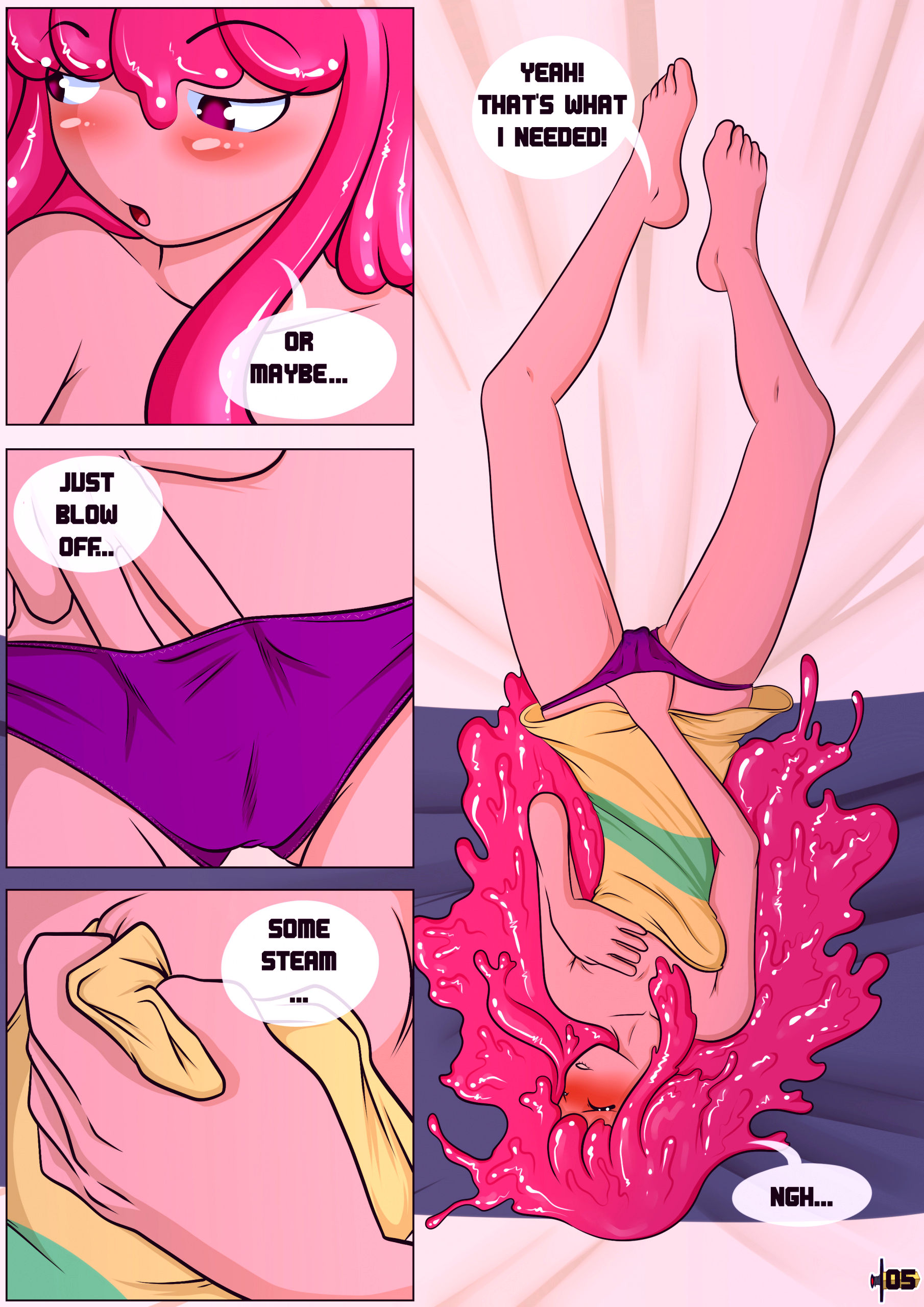 Princess day off porn comic picture 6