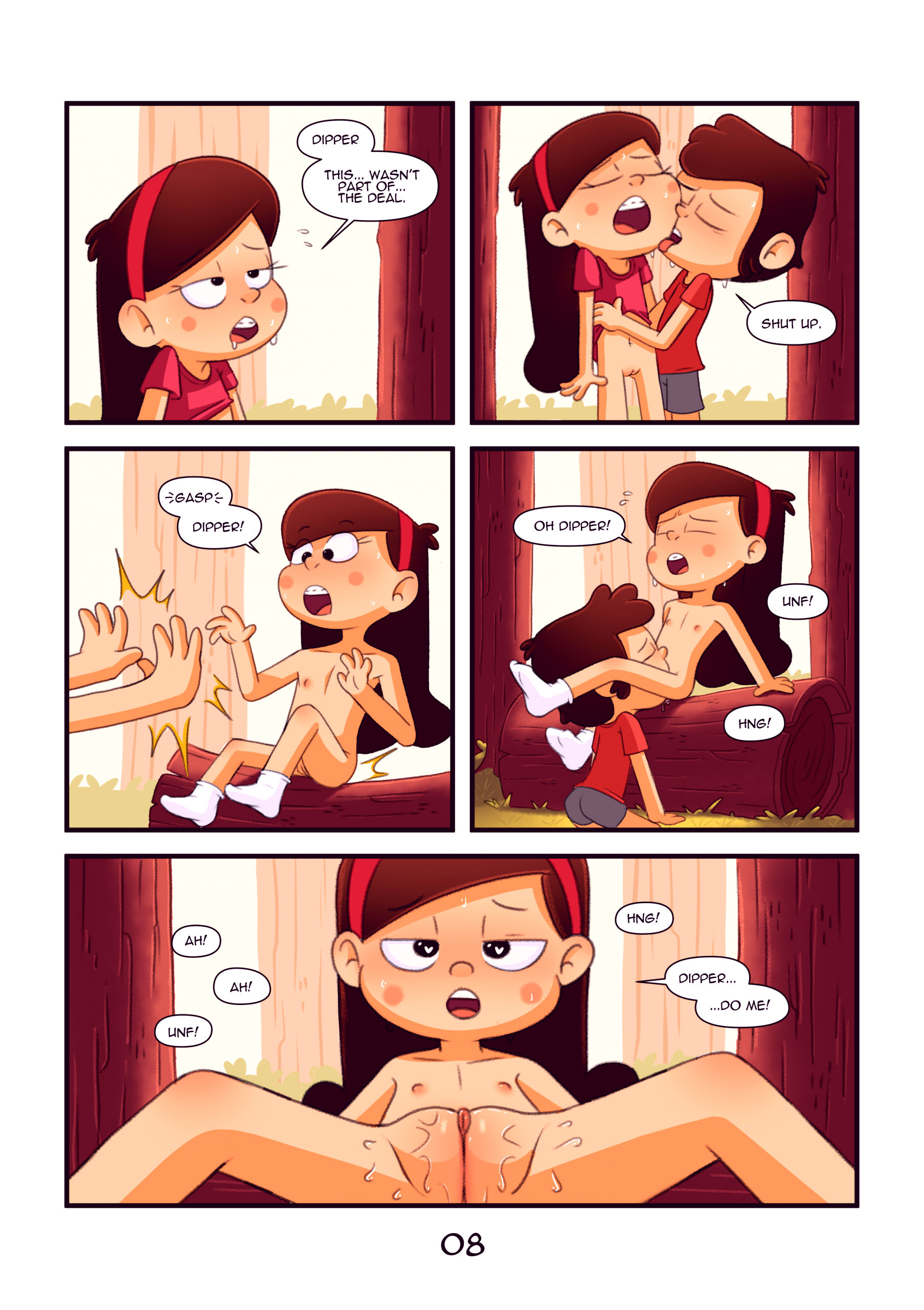 Secret of the woods porn comic picture 9