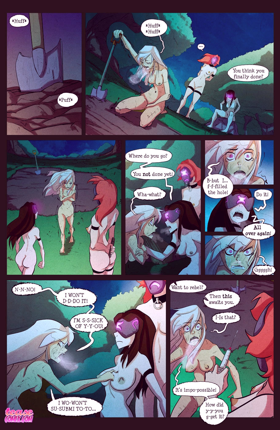 The witch with no name turn into porn comic picture 64