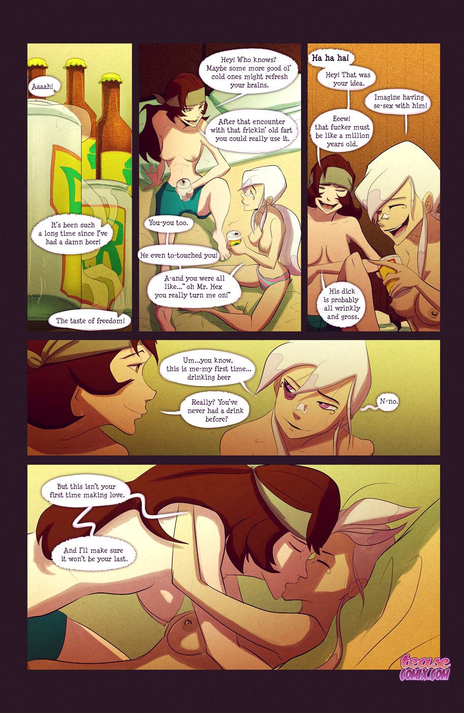 The witch with no name porn comic picture 48