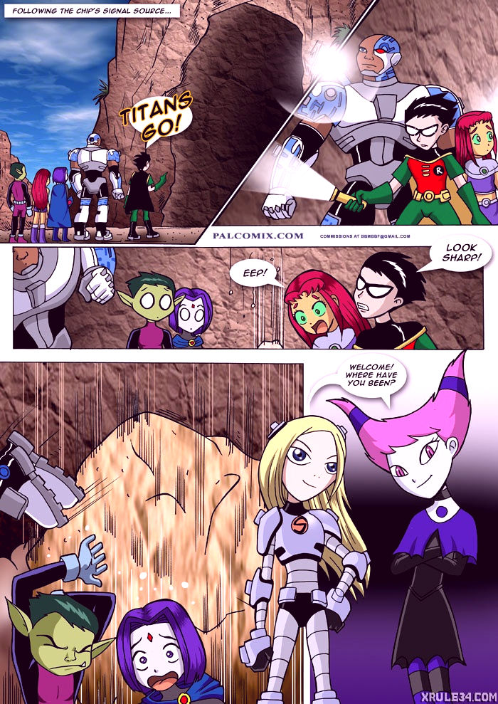 Beastboy mating season porn comic picture 13
